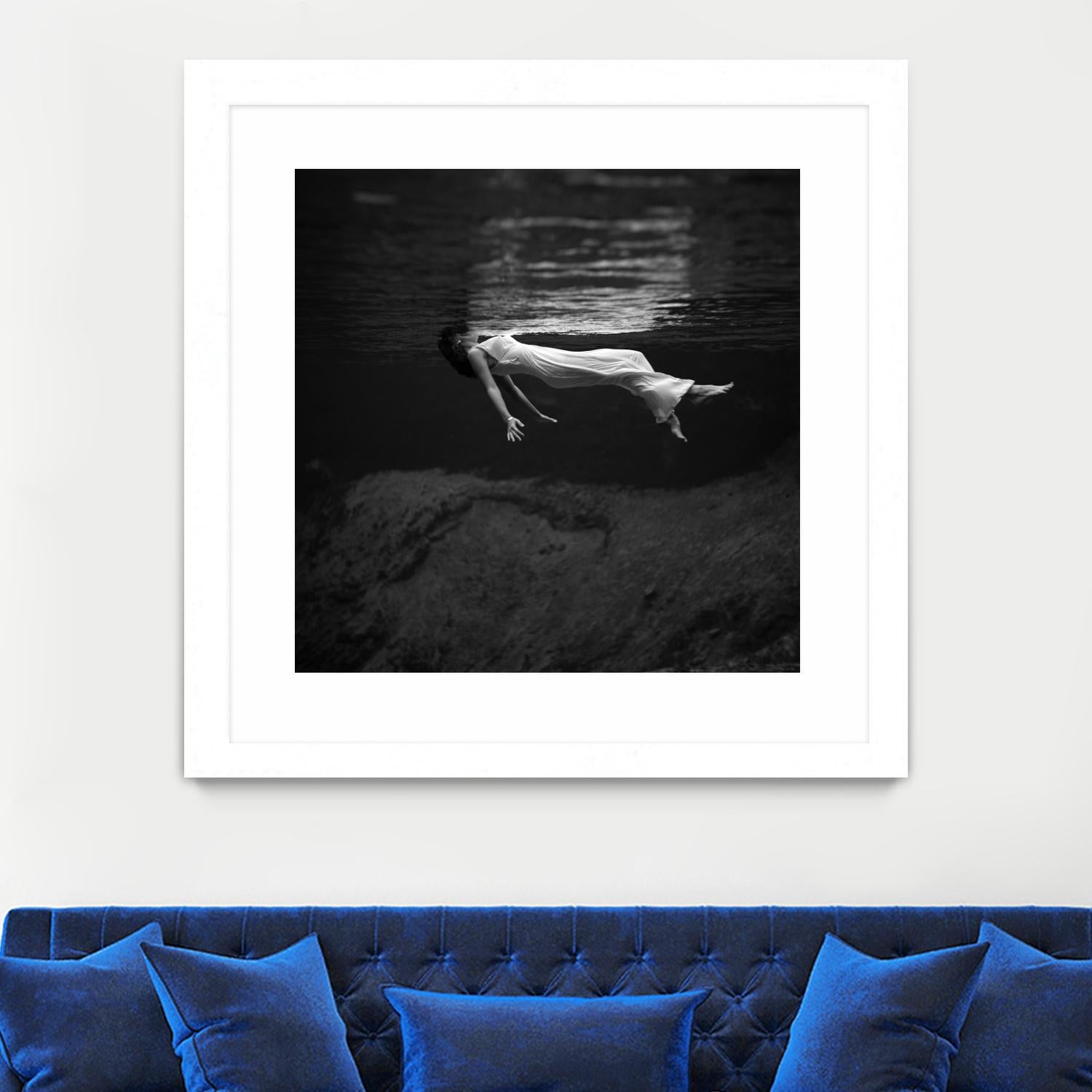 Weeki Wachee Spring, Florida (1947) by Toni Frissell on GIANT ART - multicolor photography; figurative