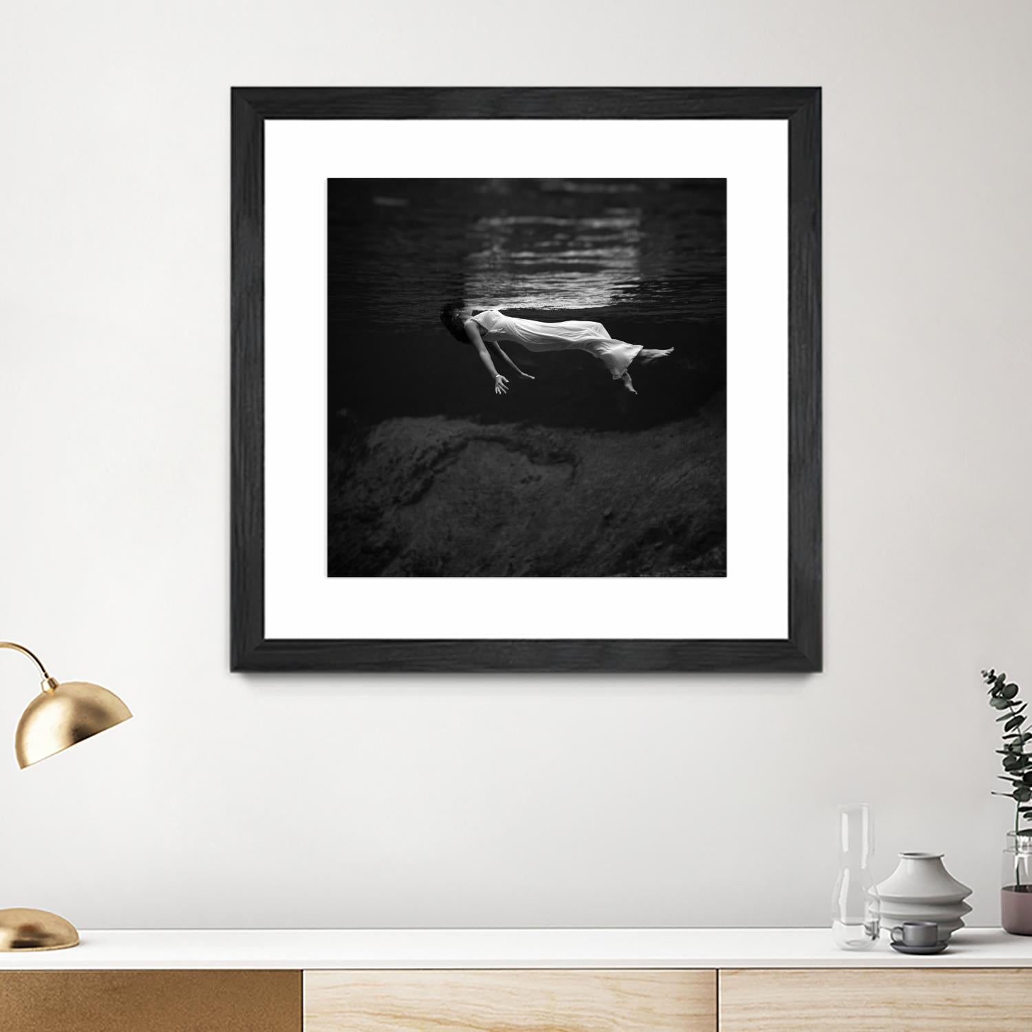 Weeki Wachee Spring, Florida (1947) by Toni Frissell on GIANT ART - multicolor photography; figurative