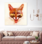 Big Town Fox by Robert Farkas on GIANT ART - beige animals
