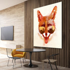 Big Town Fox by Robert Farkas on GIANT ART - beige animals