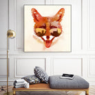 Big Town Fox by Robert Farkas on GIANT ART - beige animals