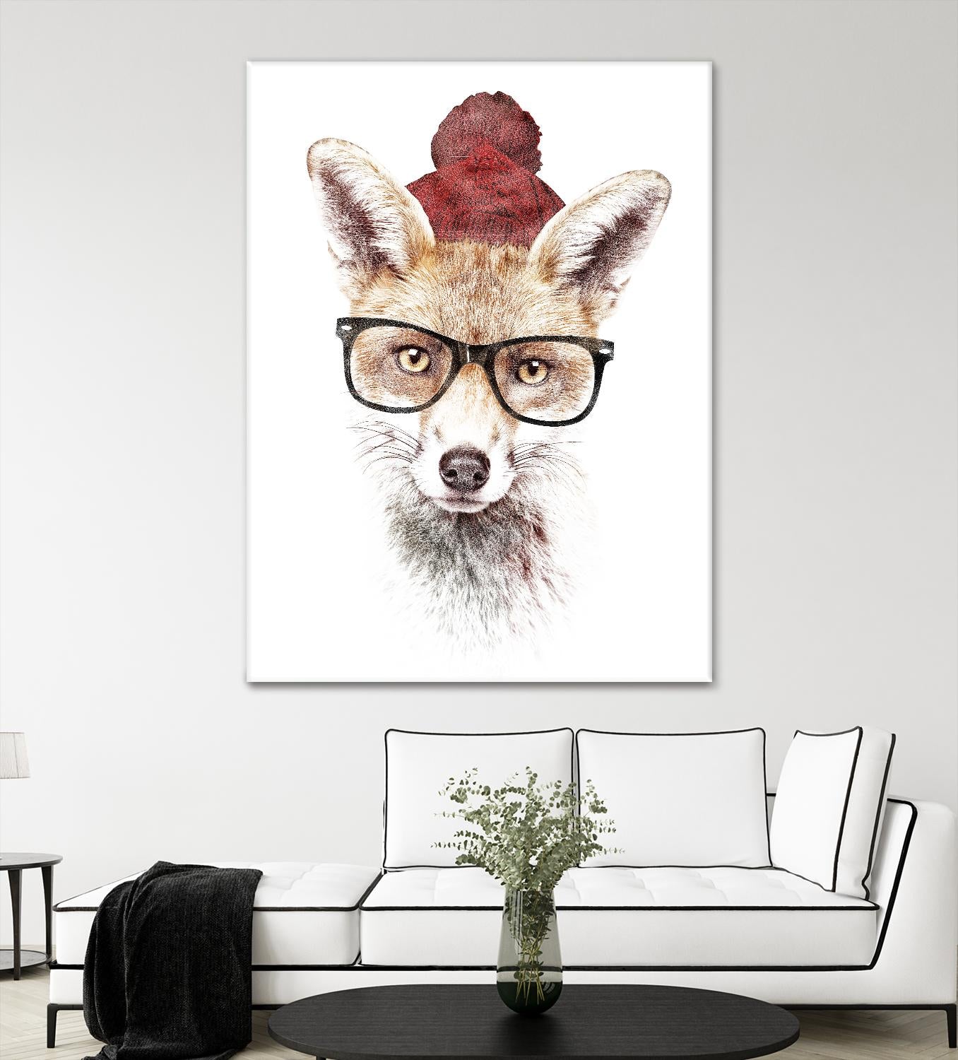 It's Pretty Cold Outside by Robert Farkas on GIANT ART - white animals