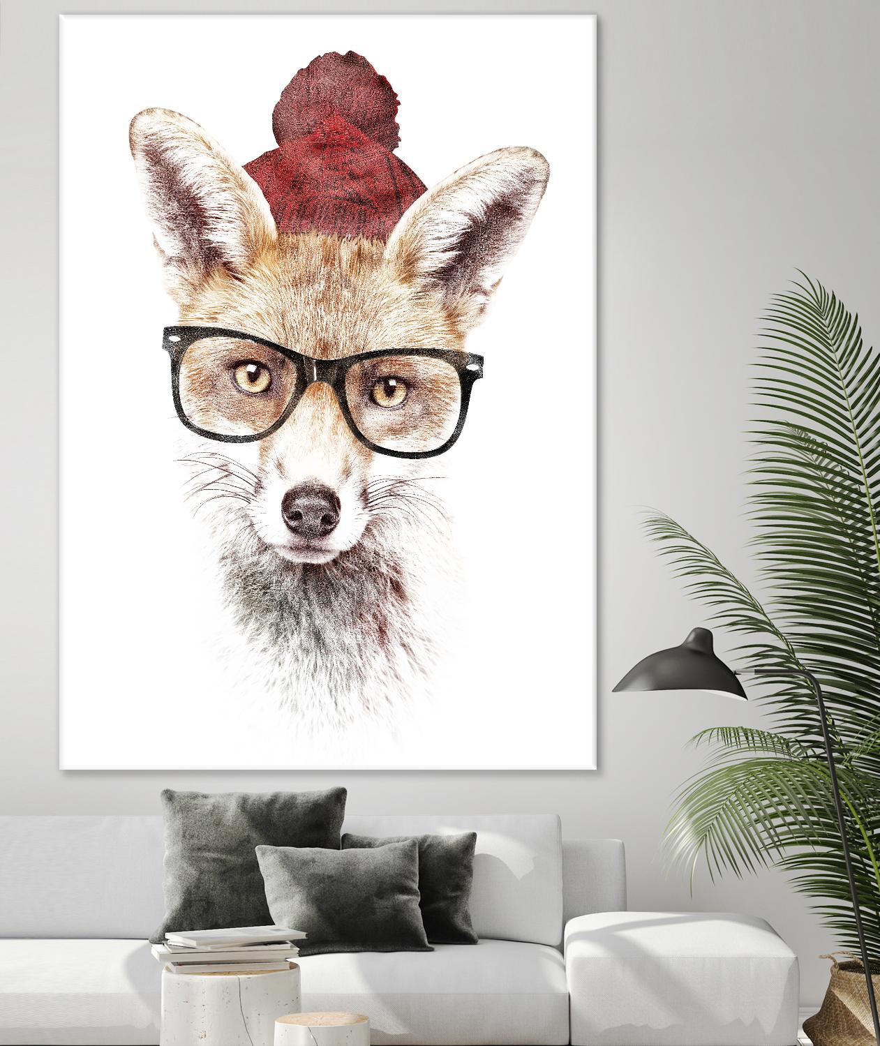 It's Pretty Cold Outside by Robert Farkas on GIANT ART - white animals