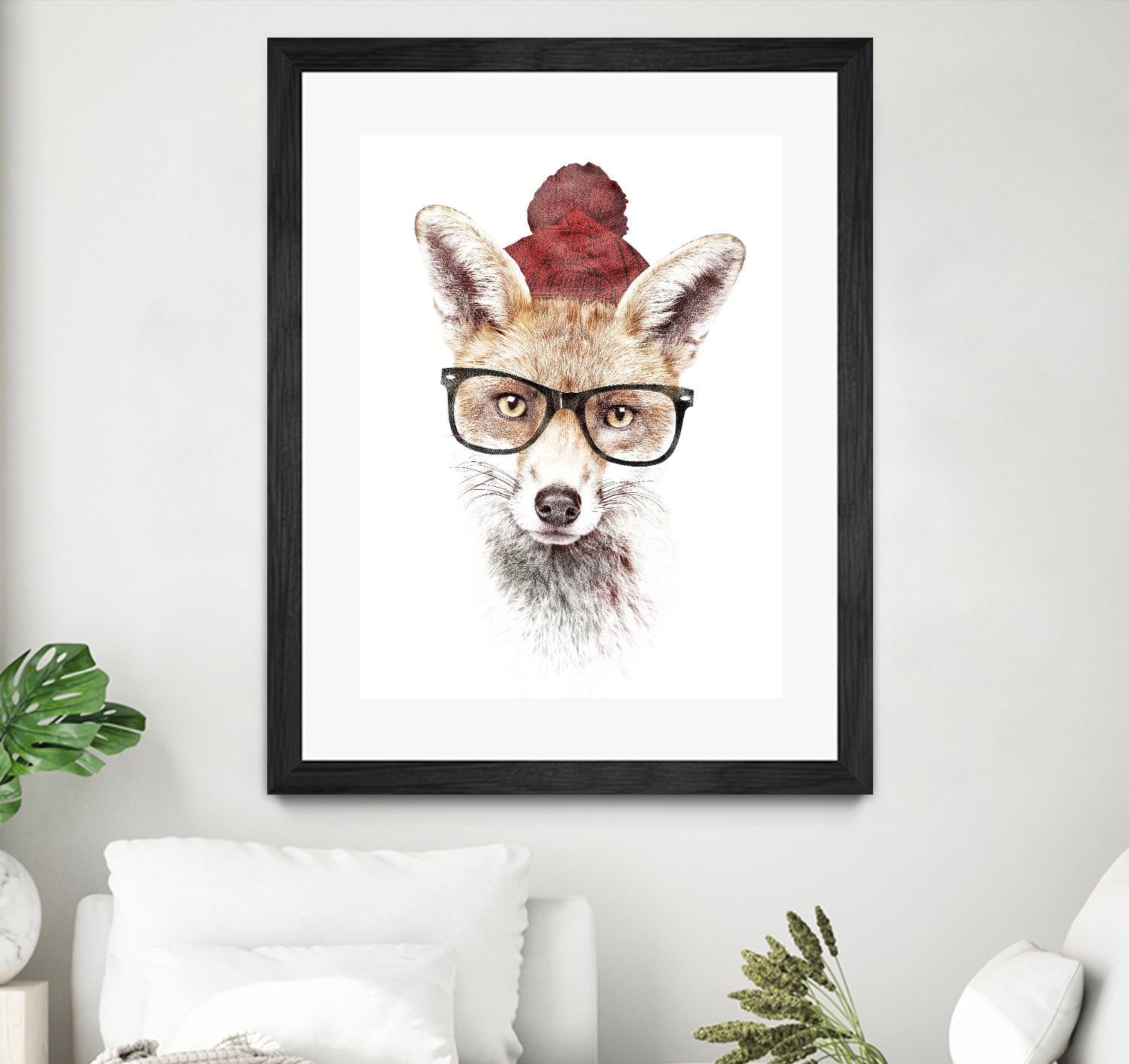 It's Pretty Cold Outside by Robert Farkas on GIANT ART - white animals