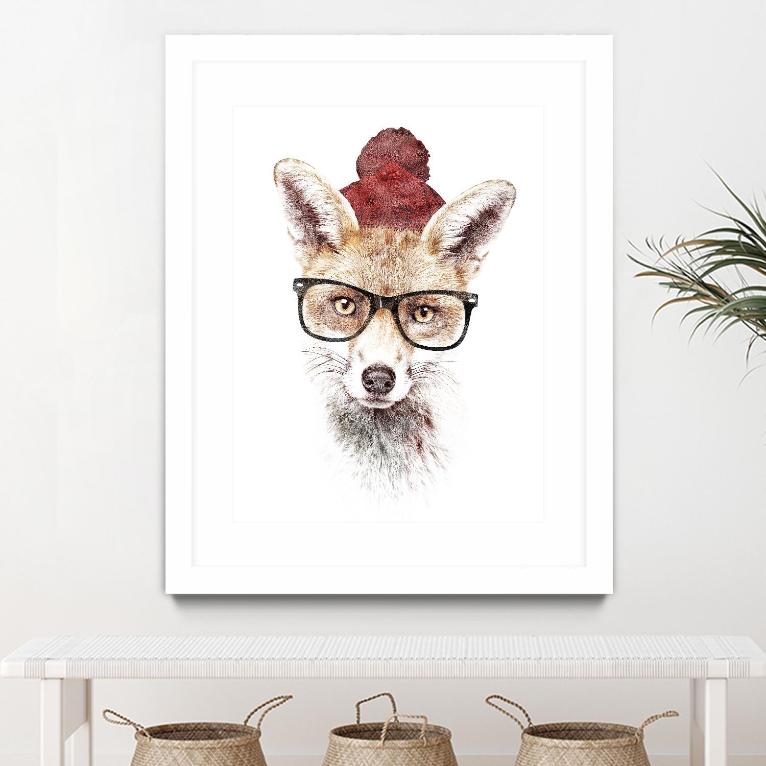 It's Pretty Cold Outside by Robert Farkas on GIANT ART - white animals