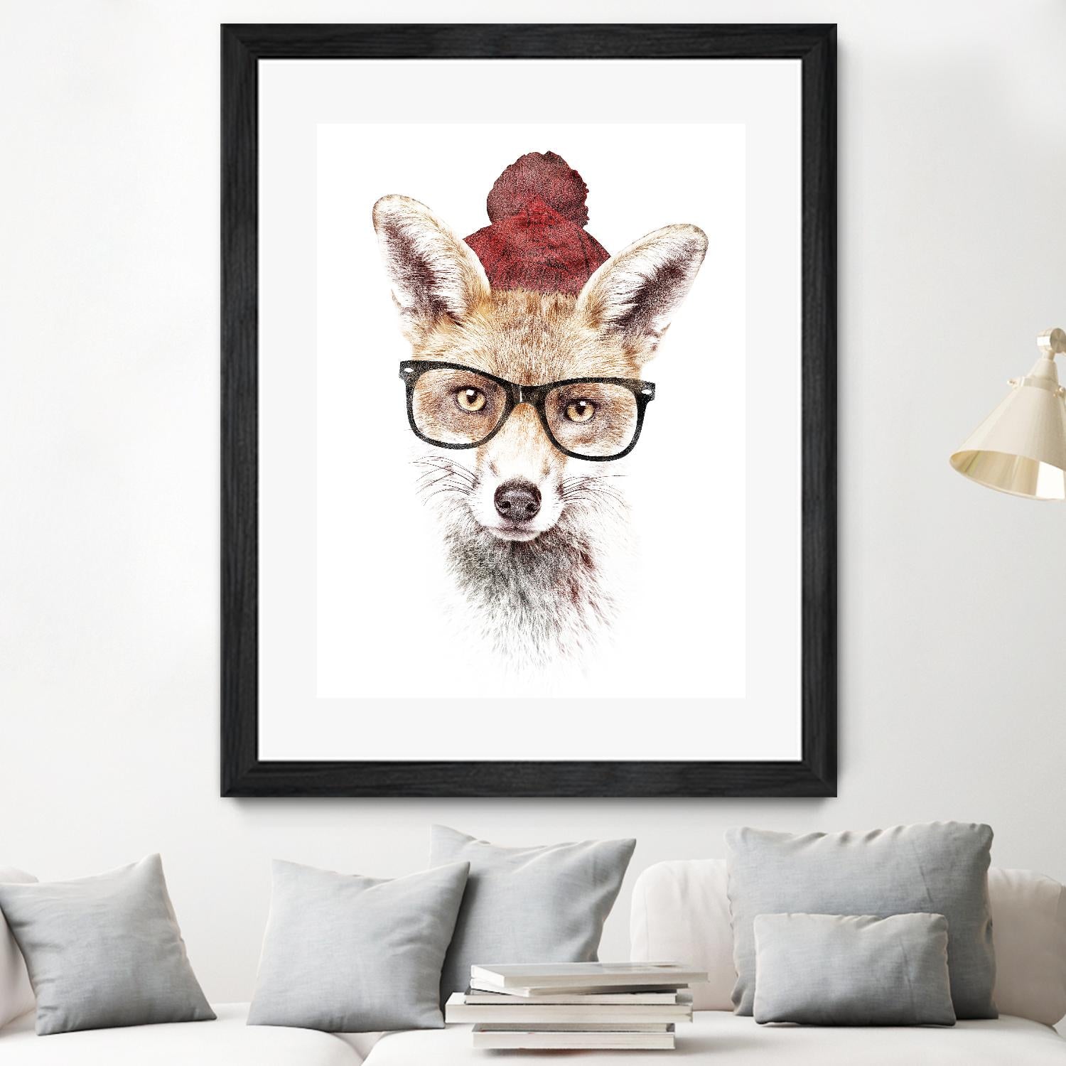 It's Pretty Cold Outside by Robert Farkas on GIANT ART - white animals