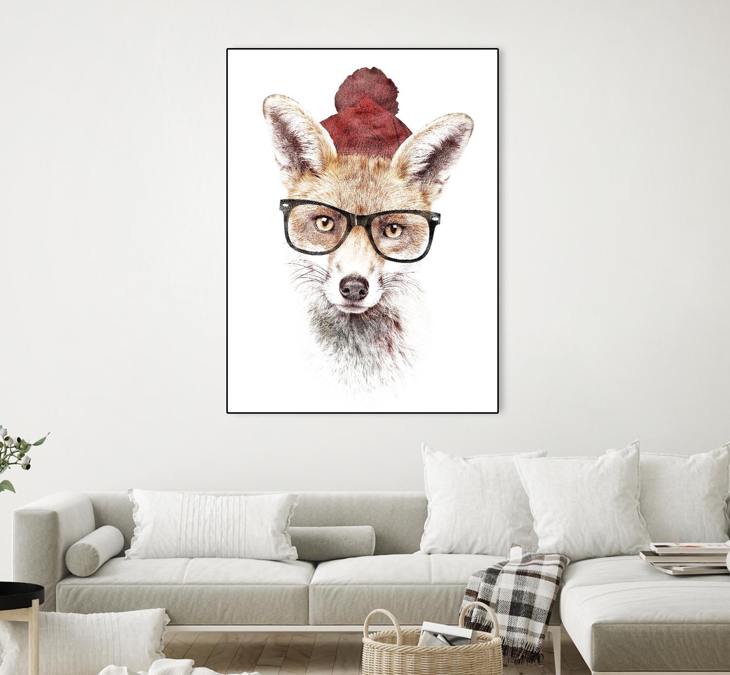 It's Pretty Cold Outside by Robert Farkas on GIANT ART - white animals