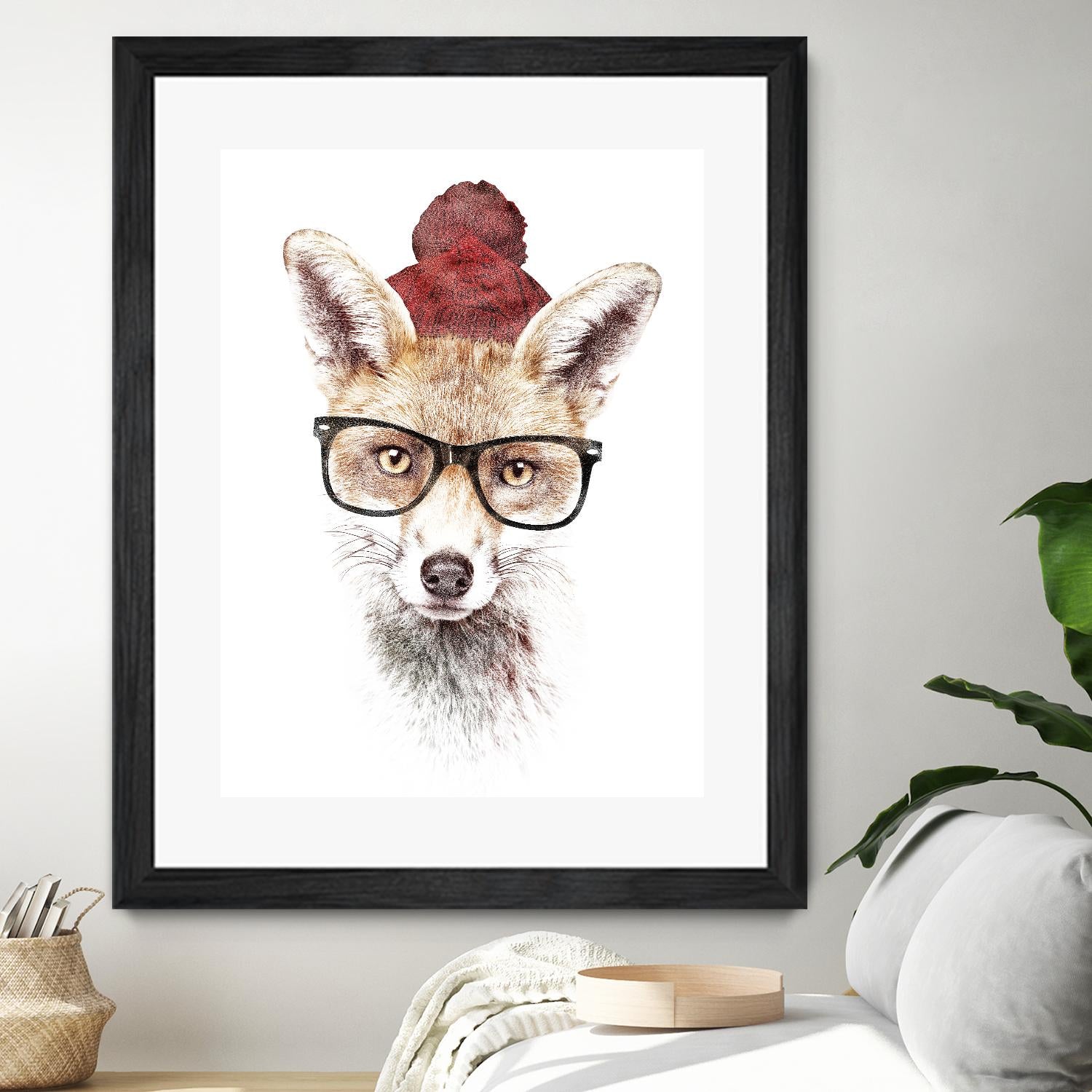 It's Pretty Cold Outside by Robert Farkas on GIANT ART - white animals