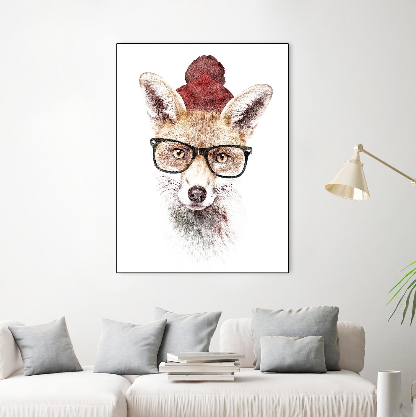 It's Pretty Cold Outside by Robert Farkas on GIANT ART - white animals