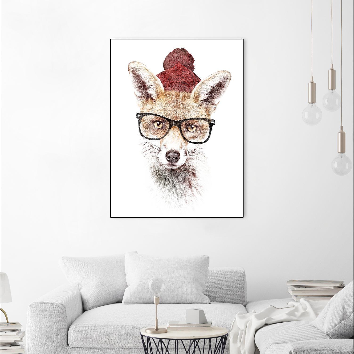 It's Pretty Cold Outside by Robert Farkas on GIANT ART - white animals