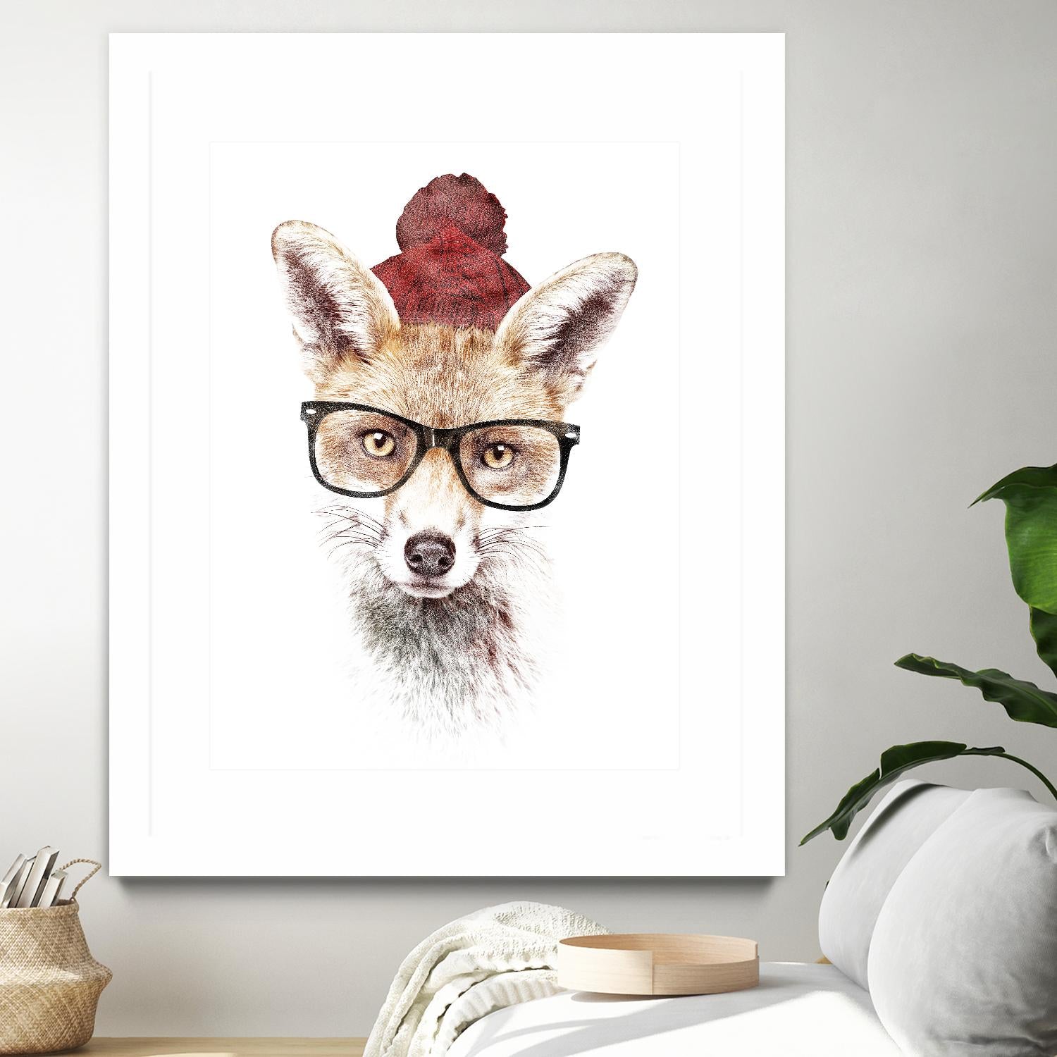 It's Pretty Cold Outside by Robert Farkas on GIANT ART - white animals