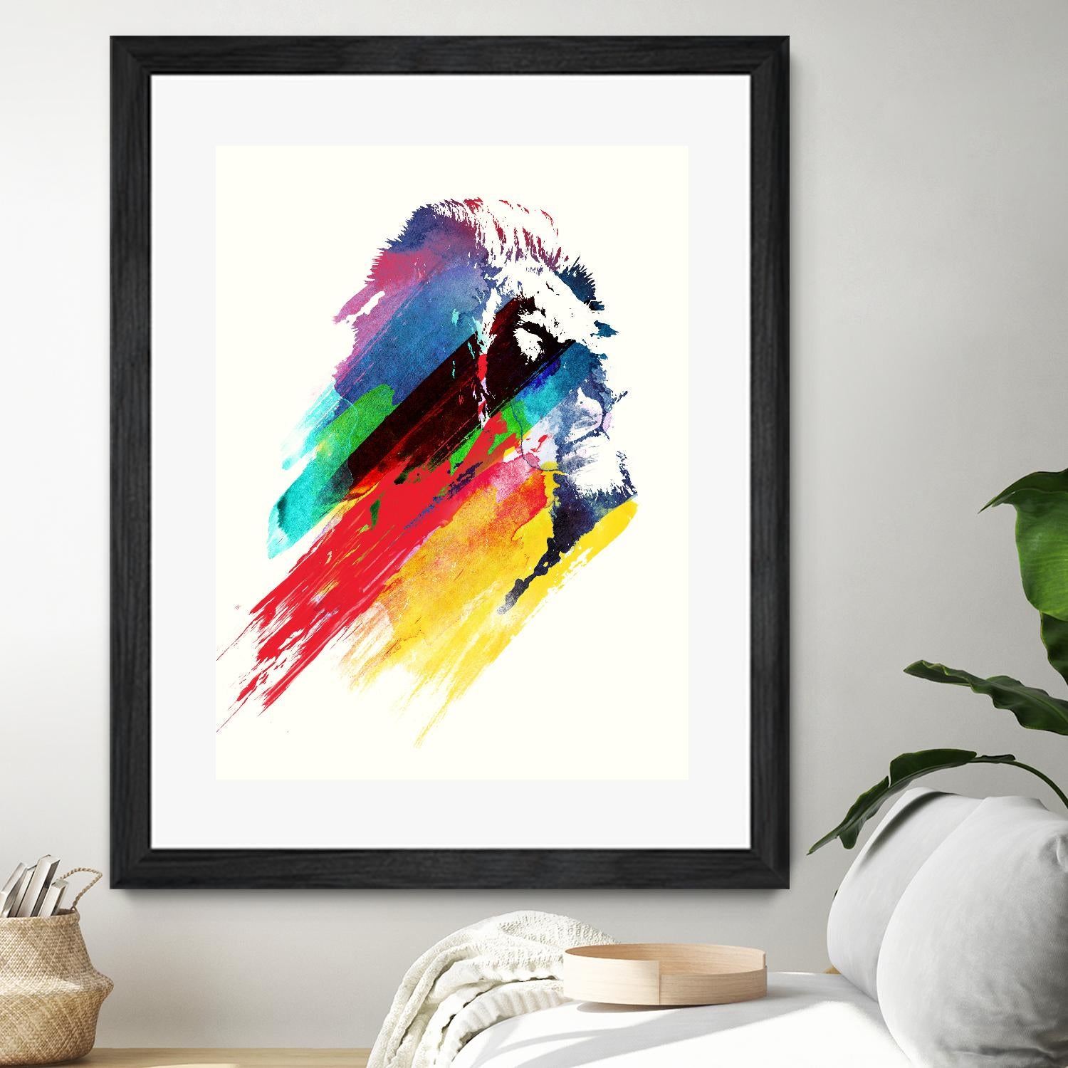 Our Hero by Robert Farkas on GIANT ART - blue animals