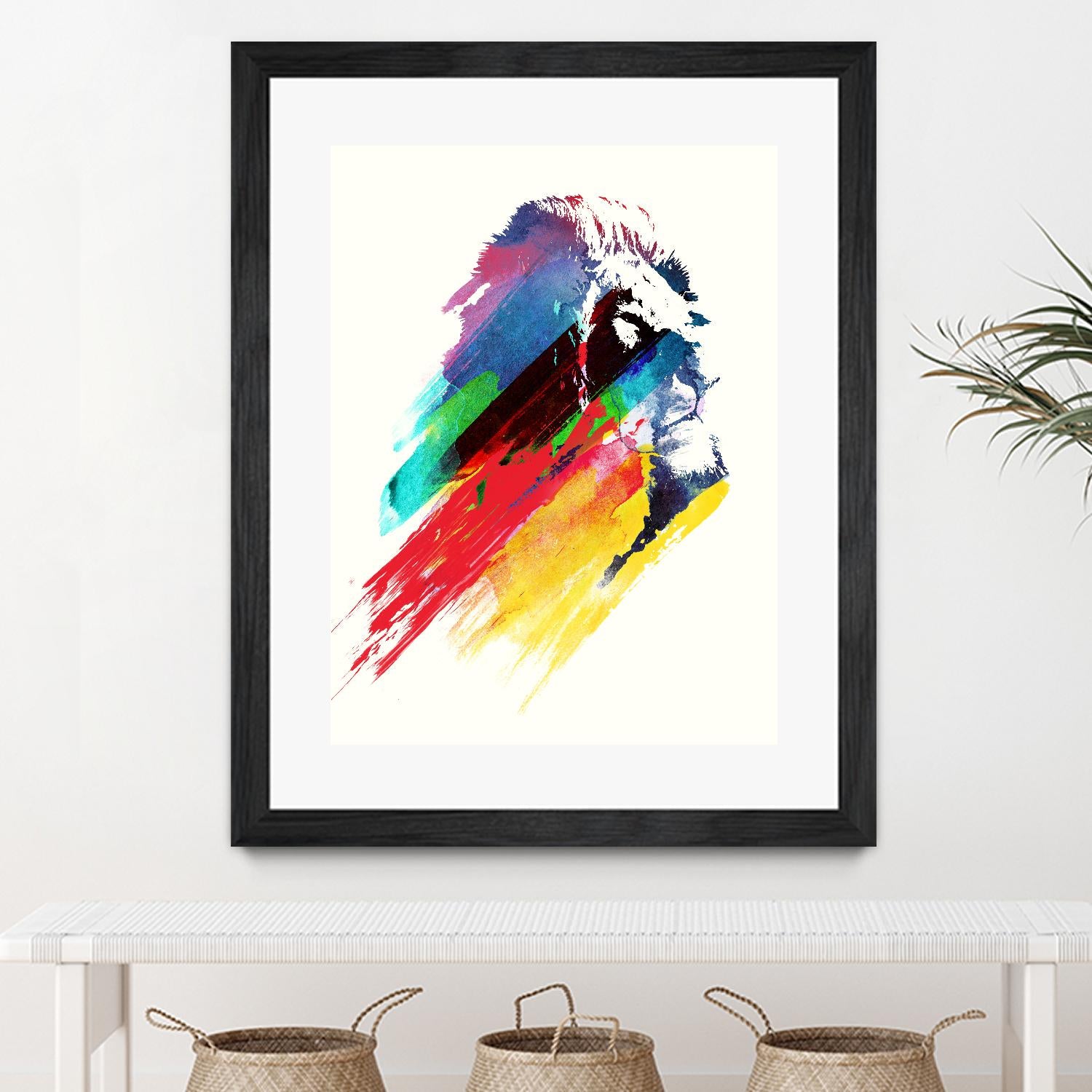 Our Hero by Robert Farkas on GIANT ART - blue animals