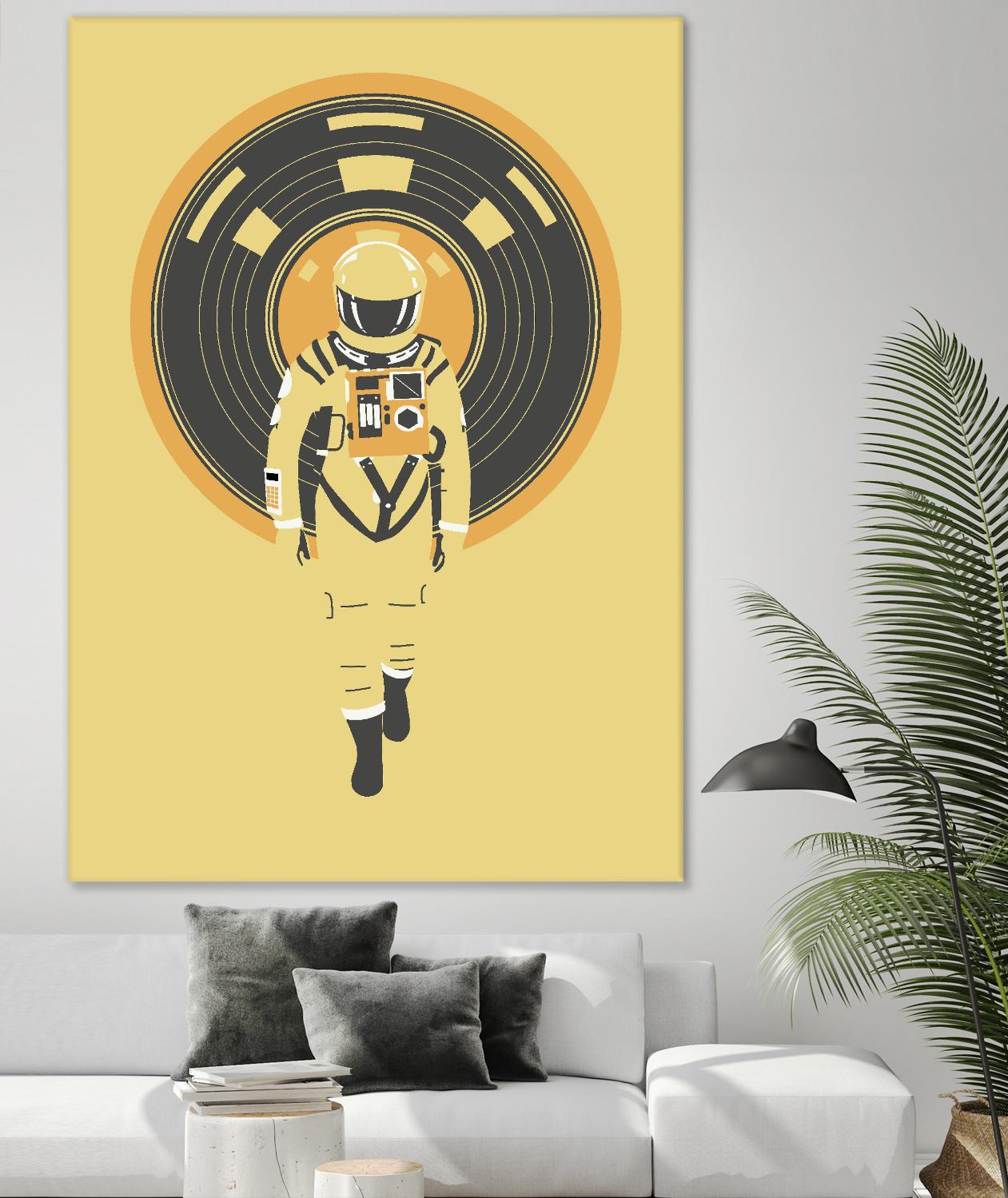 DJ Hal by Robert Farkas on GIANT ART - brown contemporary