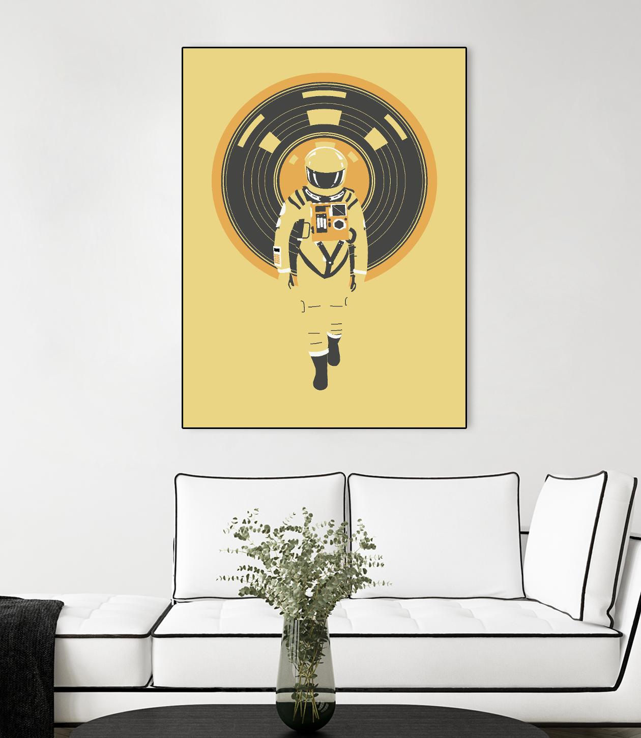 DJ Hal by Robert Farkas on GIANT ART - brown contemporary