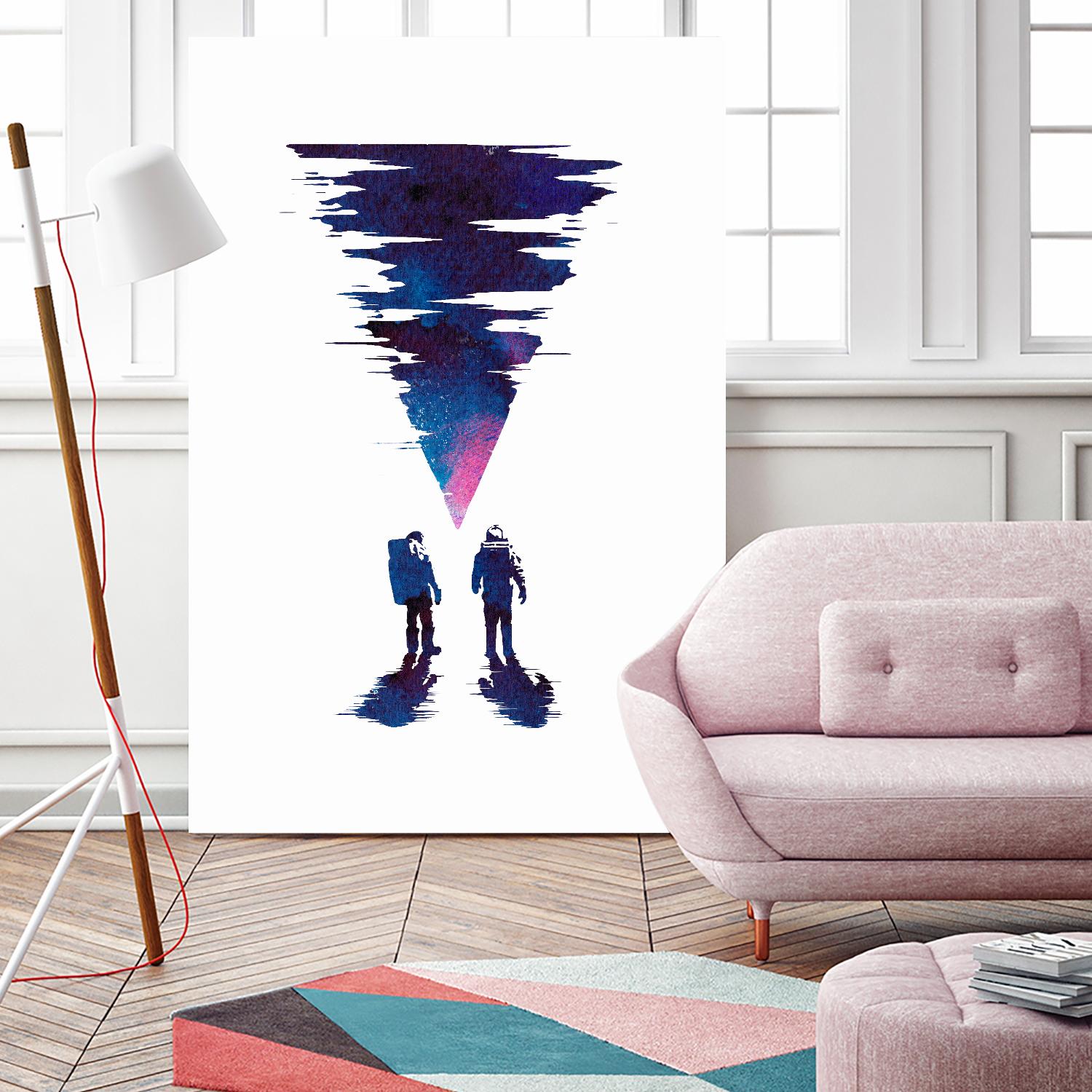 The Thing by Robert Farkas on GIANT ART - pink contemporary