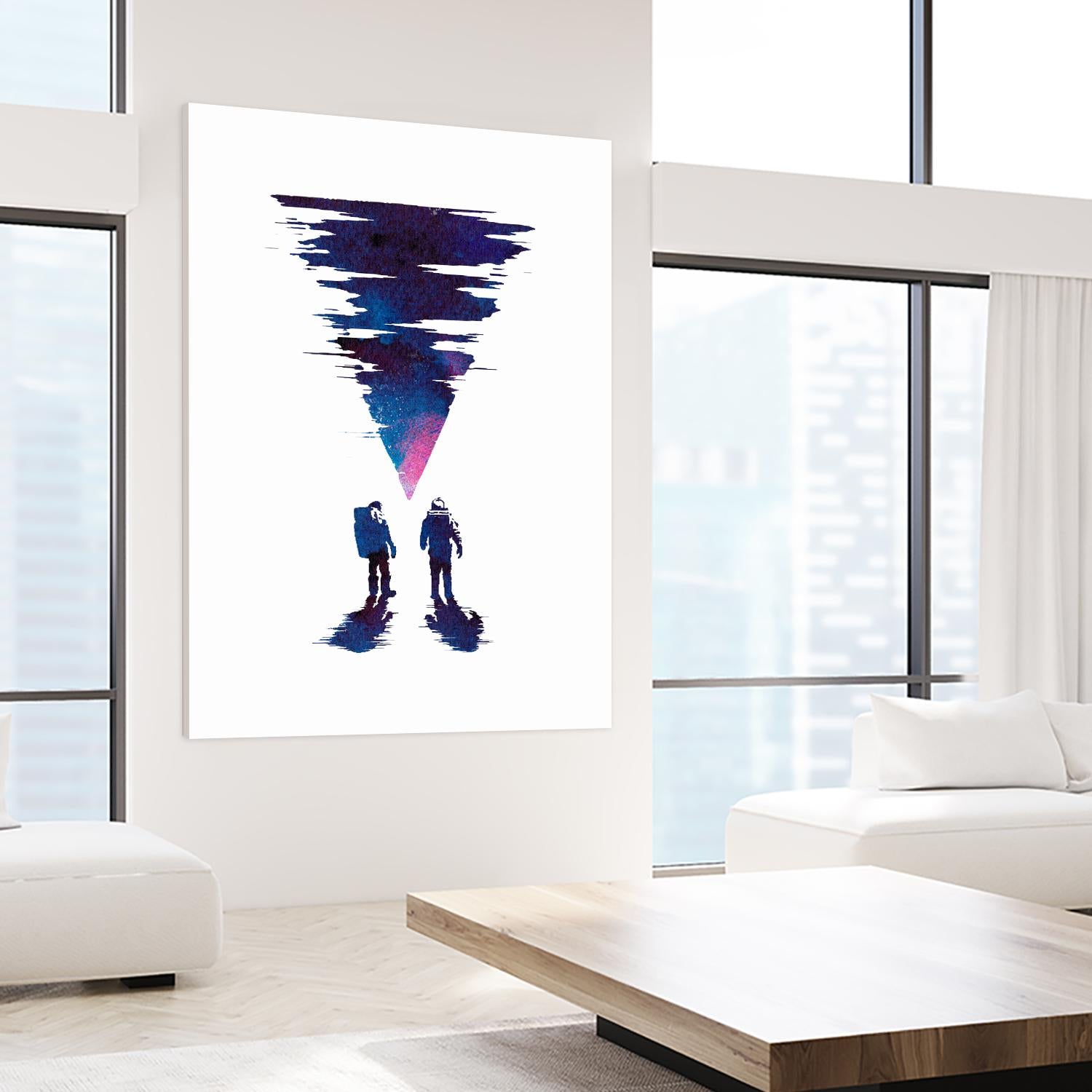 The Thing by Robert Farkas on GIANT ART - pink contemporary