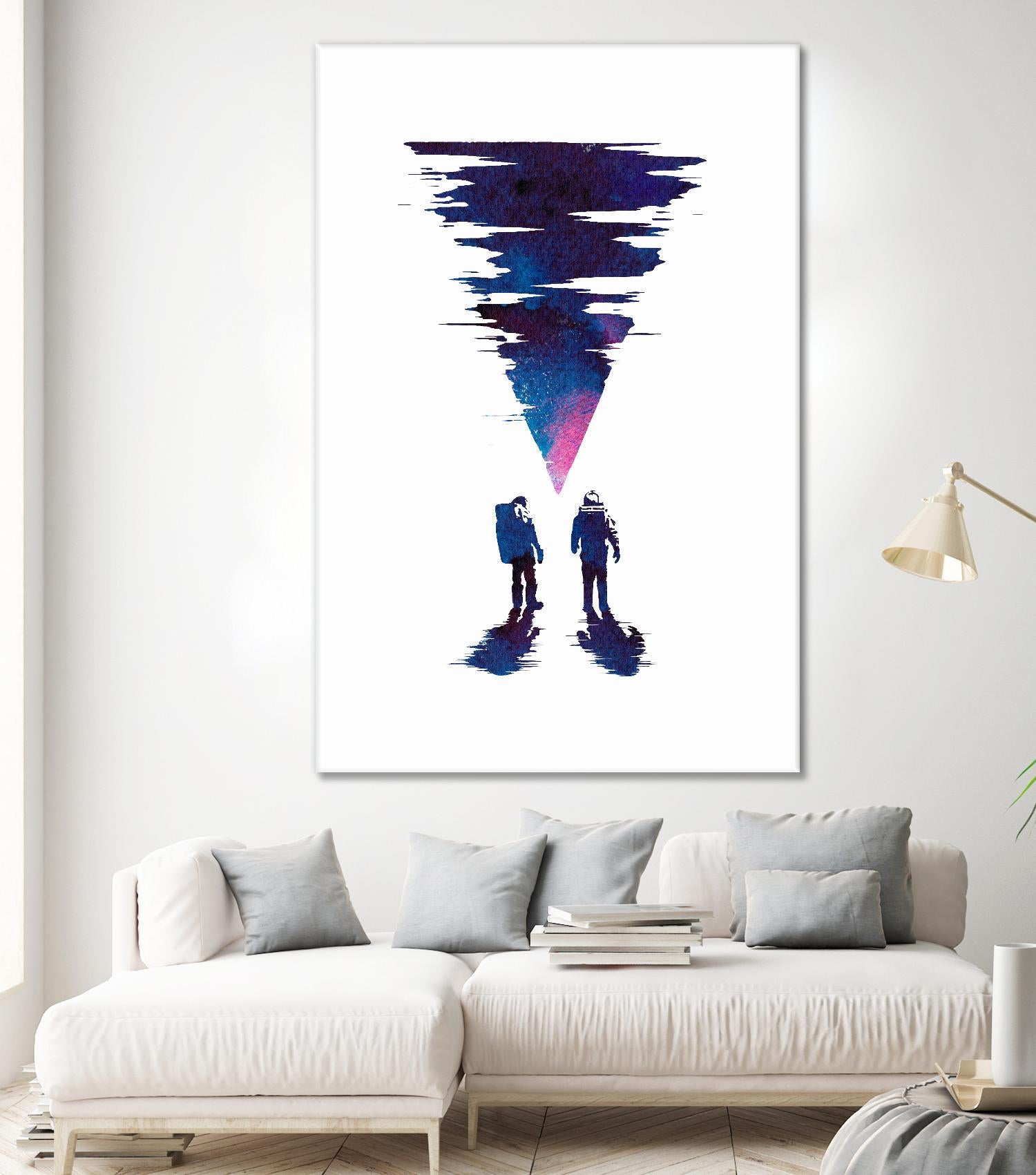 The Thing by Robert Farkas on GIANT ART - pink contemporary