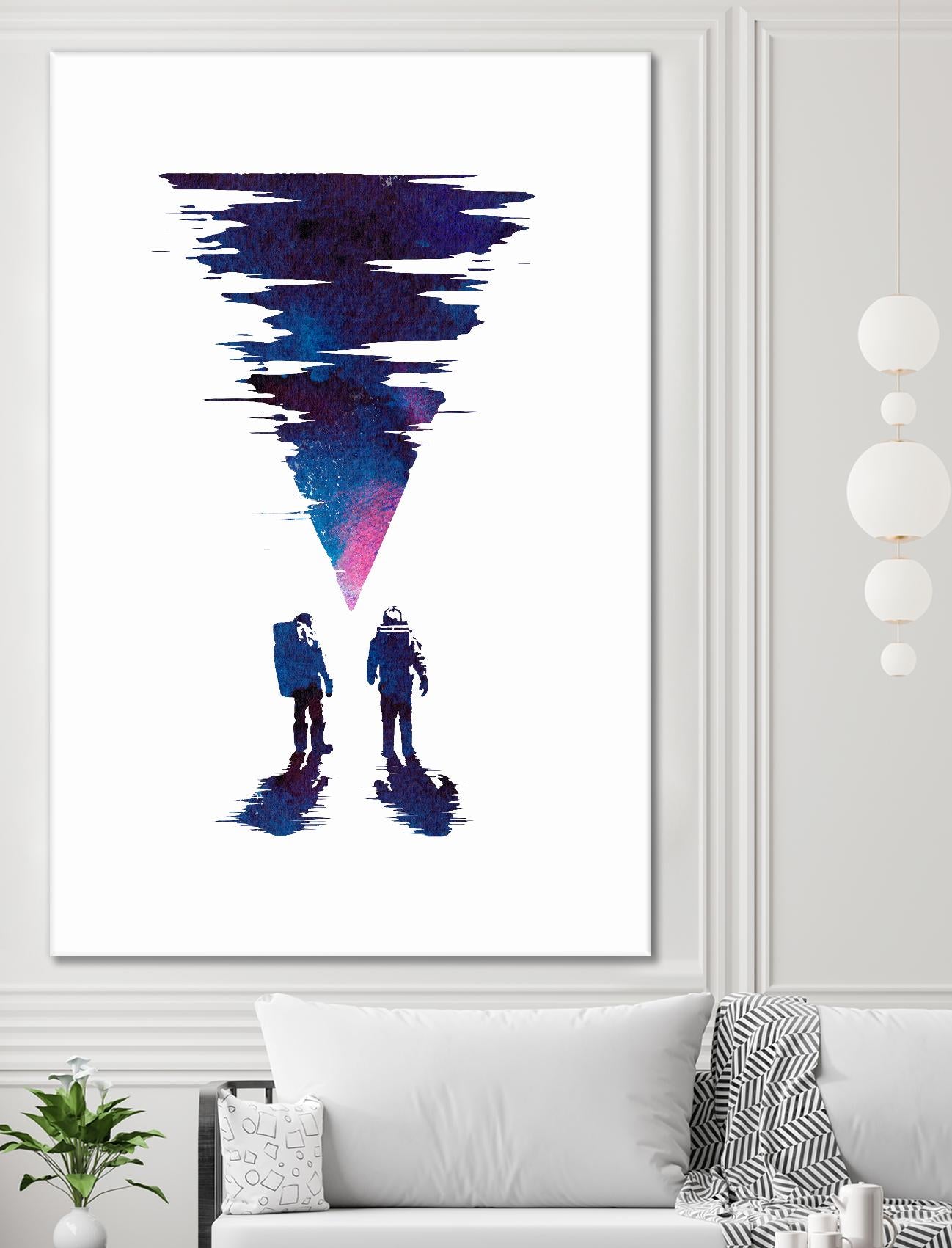 The Thing by Robert Farkas on GIANT ART - pink contemporary