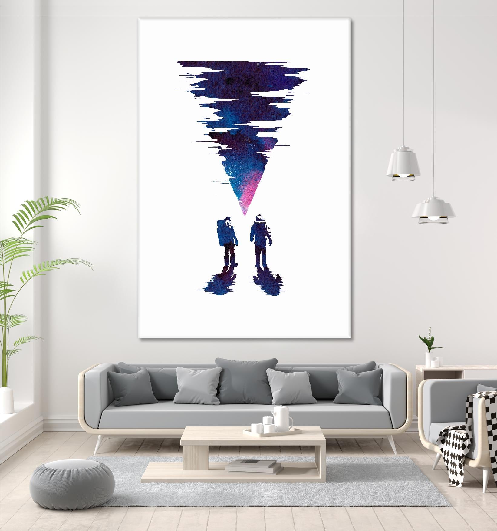 The Thing by Robert Farkas on GIANT ART - pink contemporary