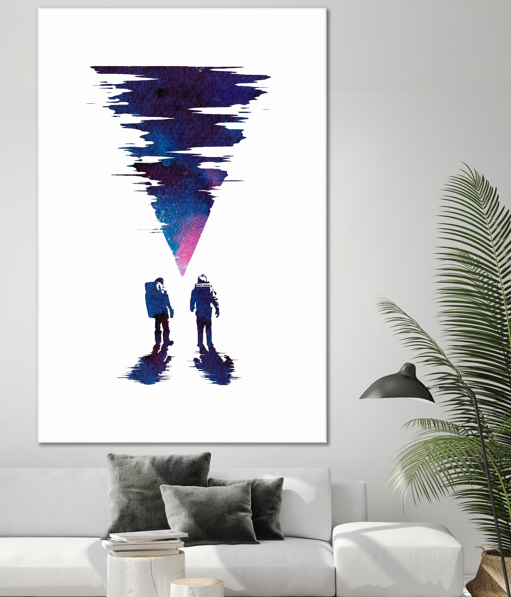 The Thing by Robert Farkas on GIANT ART - pink contemporary