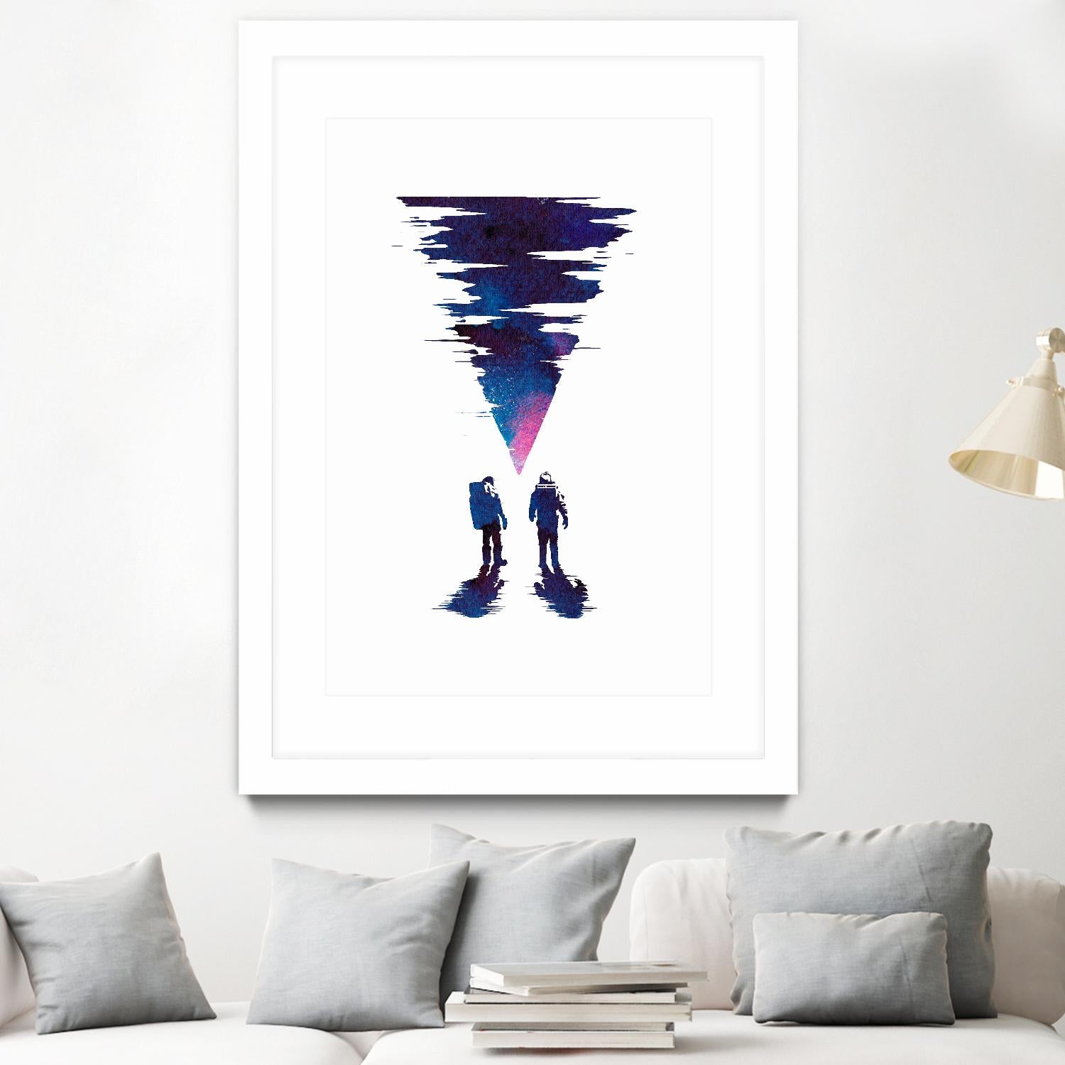 The Thing by Robert Farkas on GIANT ART - pink contemporary