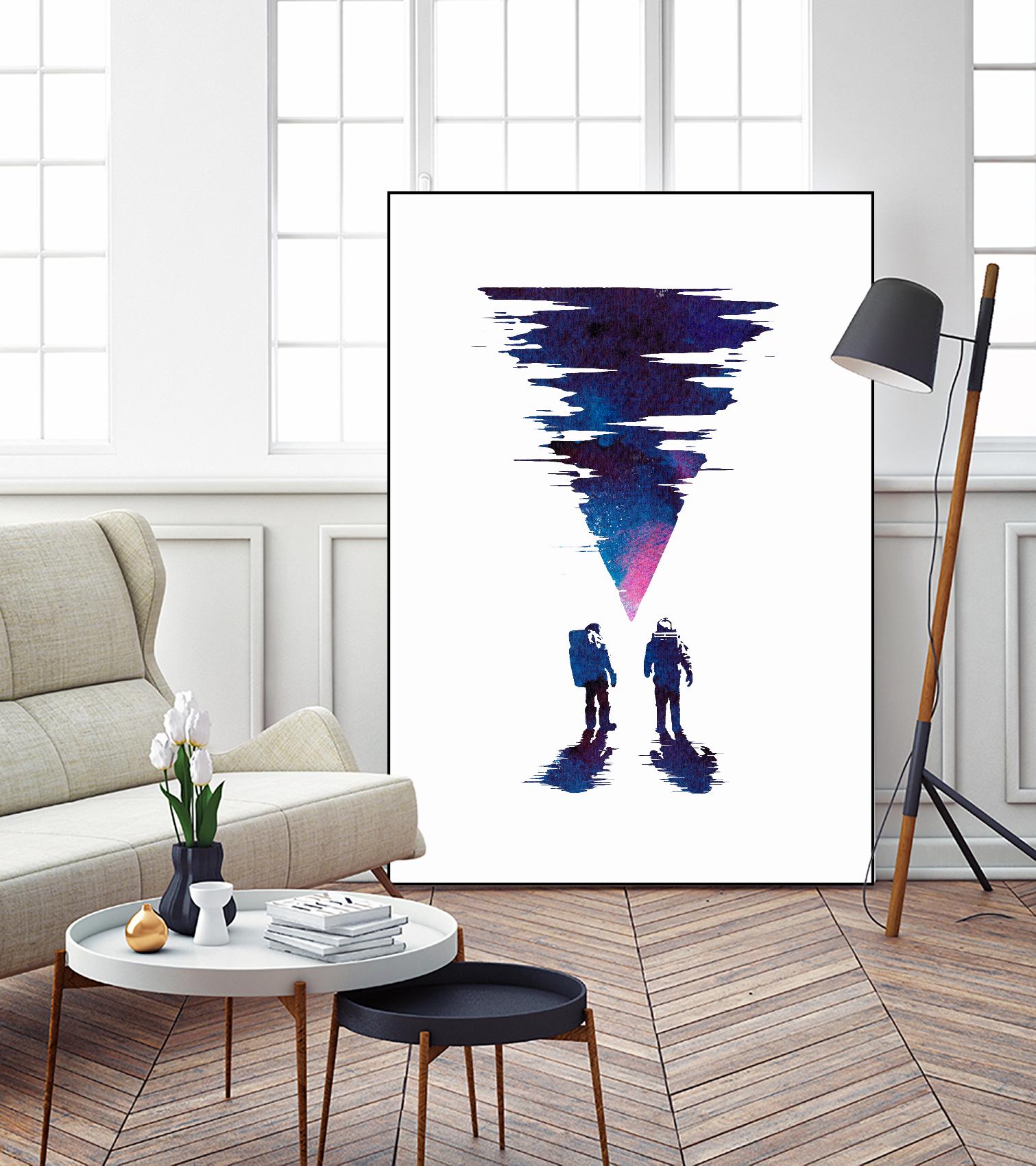 The Thing by Robert Farkas on GIANT ART - pink contemporary