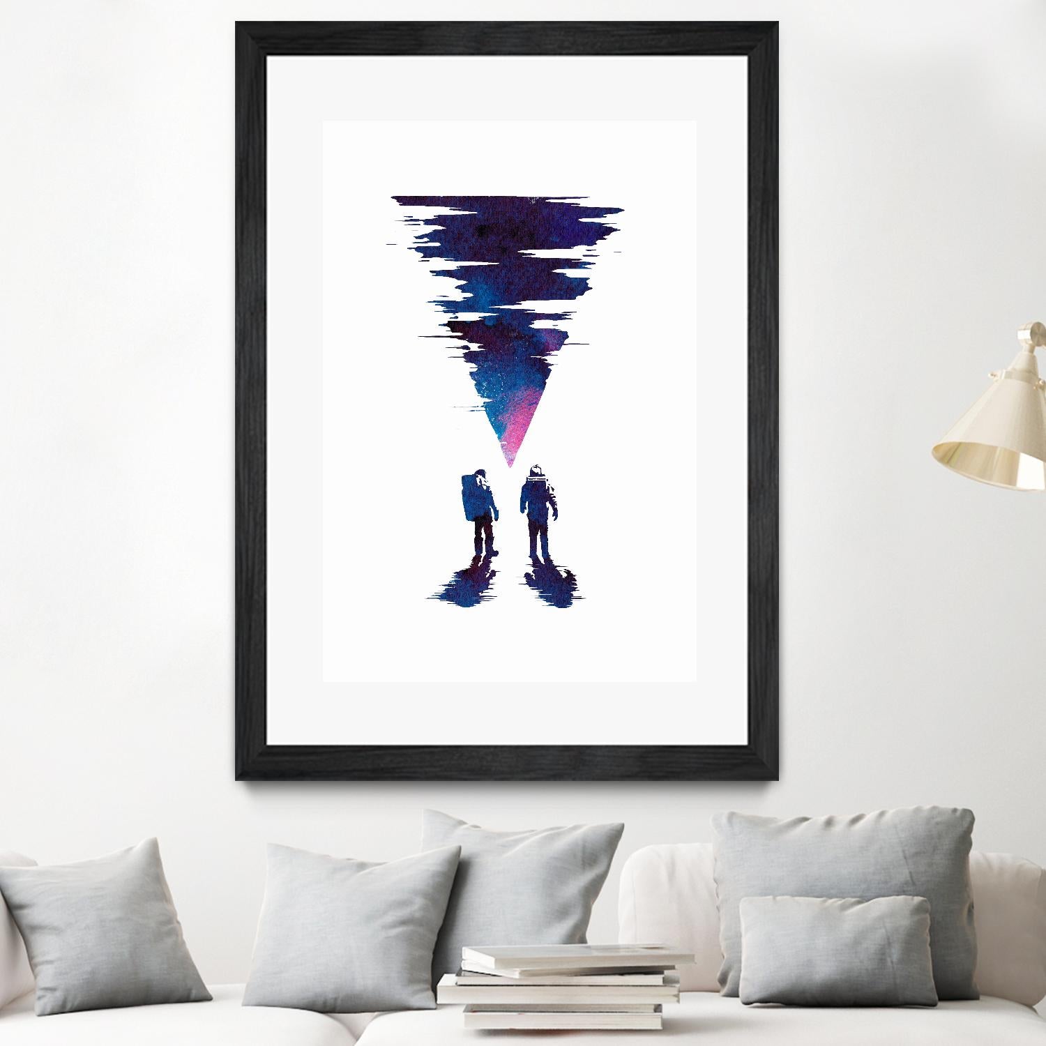 The Thing by Robert Farkas on GIANT ART - pink contemporary