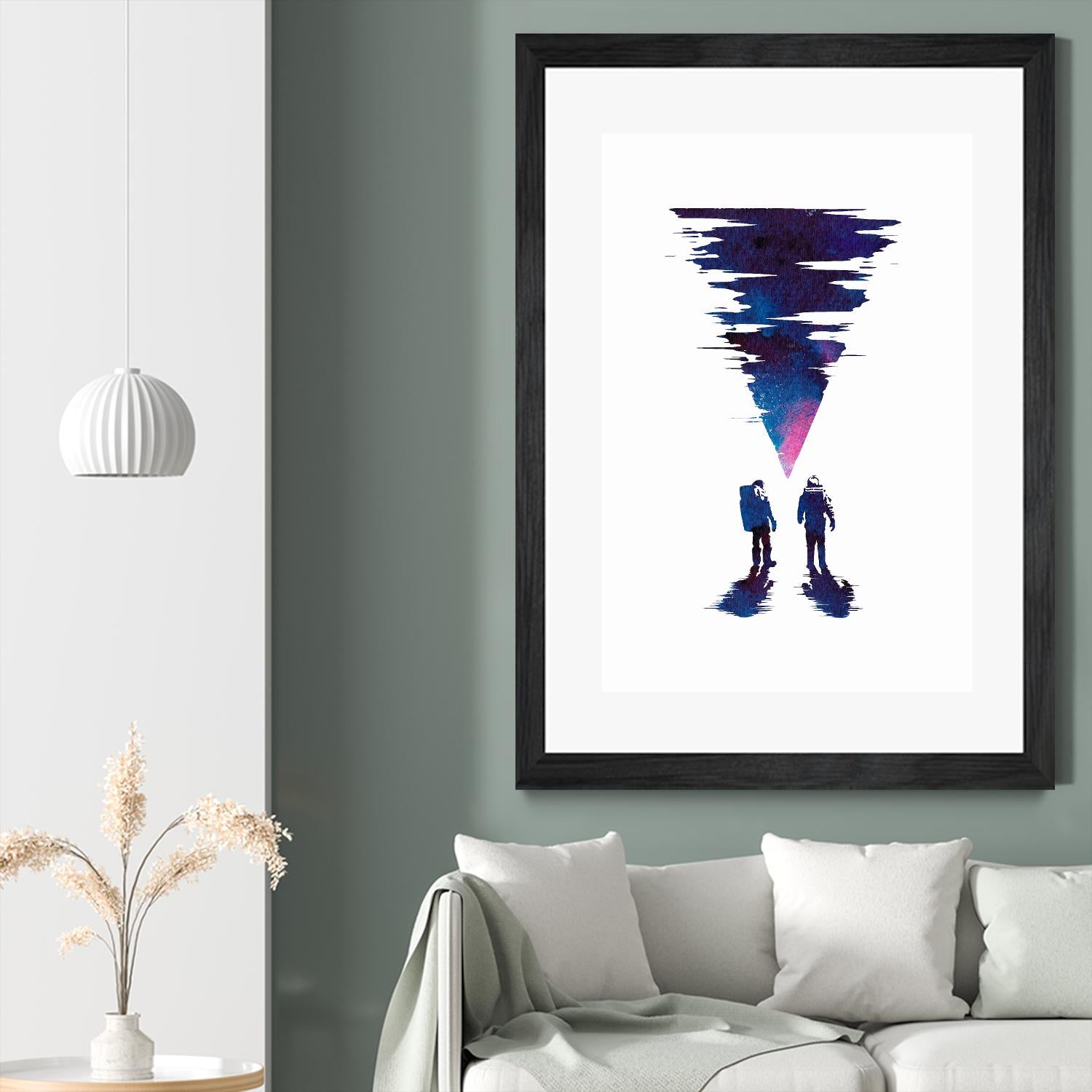 The Thing by Robert Farkas on GIANT ART - pink contemporary