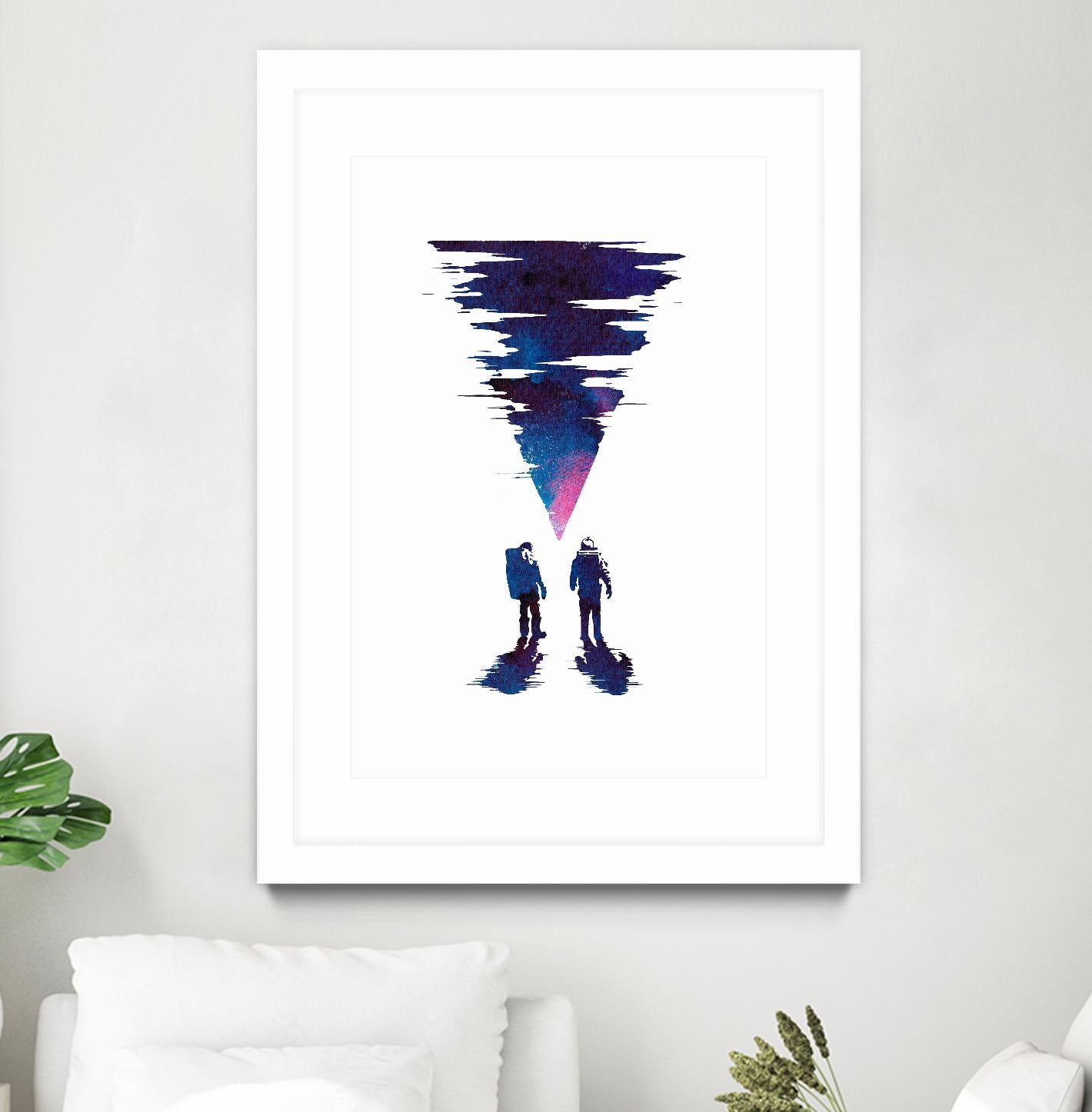 The Thing by Robert Farkas on GIANT ART - pink contemporary