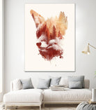 Blind Fox by Robert Farkas on GIANT ART - orange animals