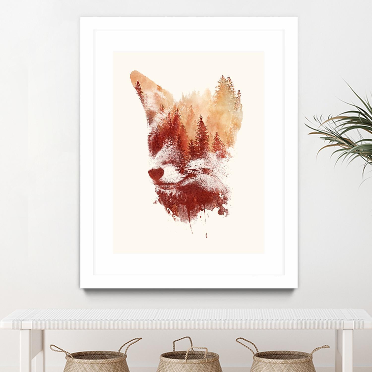 Blind Fox by Robert Farkas on GIANT ART - orange animals