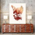 Blind Fox by Robert Farkas on GIANT ART - orange animals
