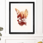 Blind Fox by Robert Farkas on GIANT ART - orange animals