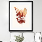 Blind Fox by Robert Farkas on GIANT ART - orange animals