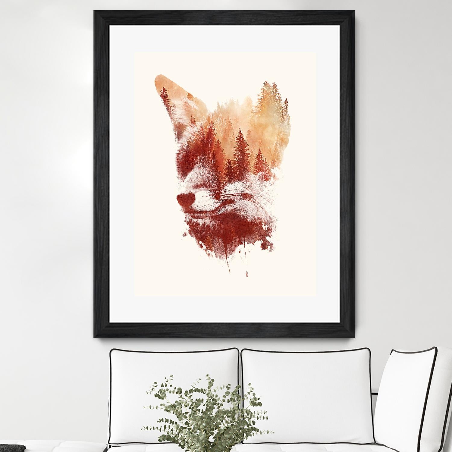 Blind Fox by Robert Farkas on GIANT ART - orange animals