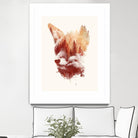Blind Fox by Robert Farkas on GIANT ART - orange animals