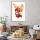 Blind Fox by Robert Farkas on GIANT ART - orange animals