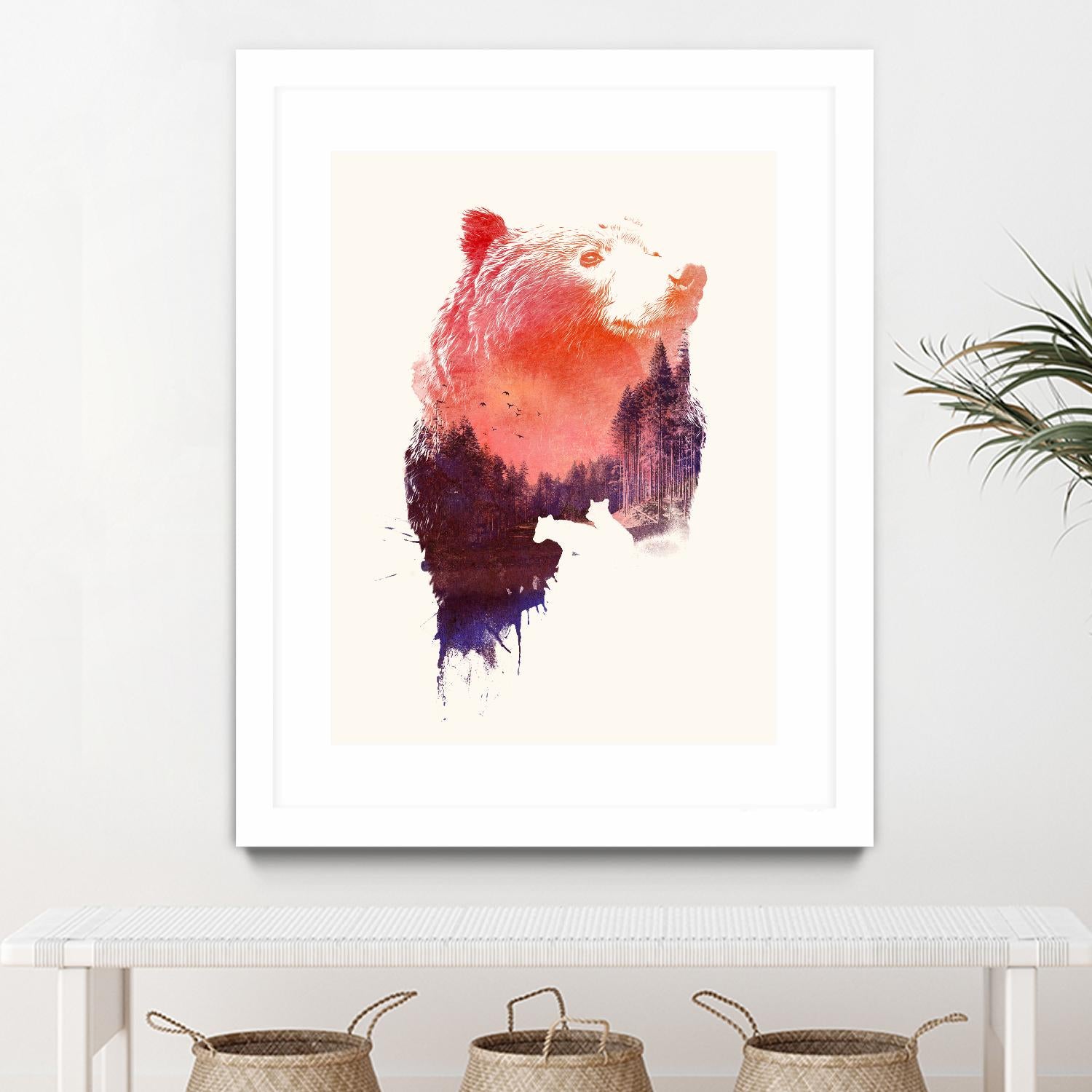 Love Forever by Robert Farkas on GIANT ART - purple animals