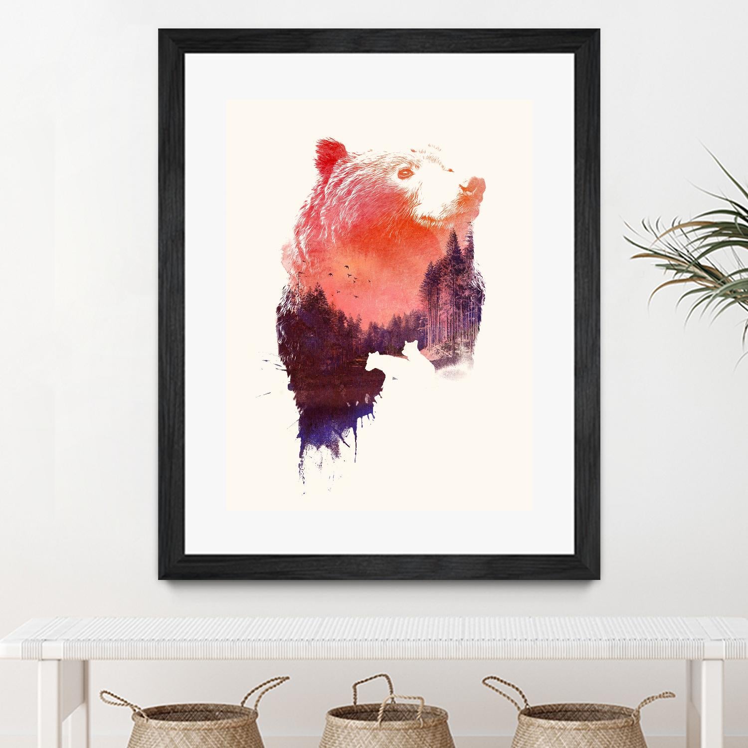 Love Forever by Robert Farkas on GIANT ART - purple animals