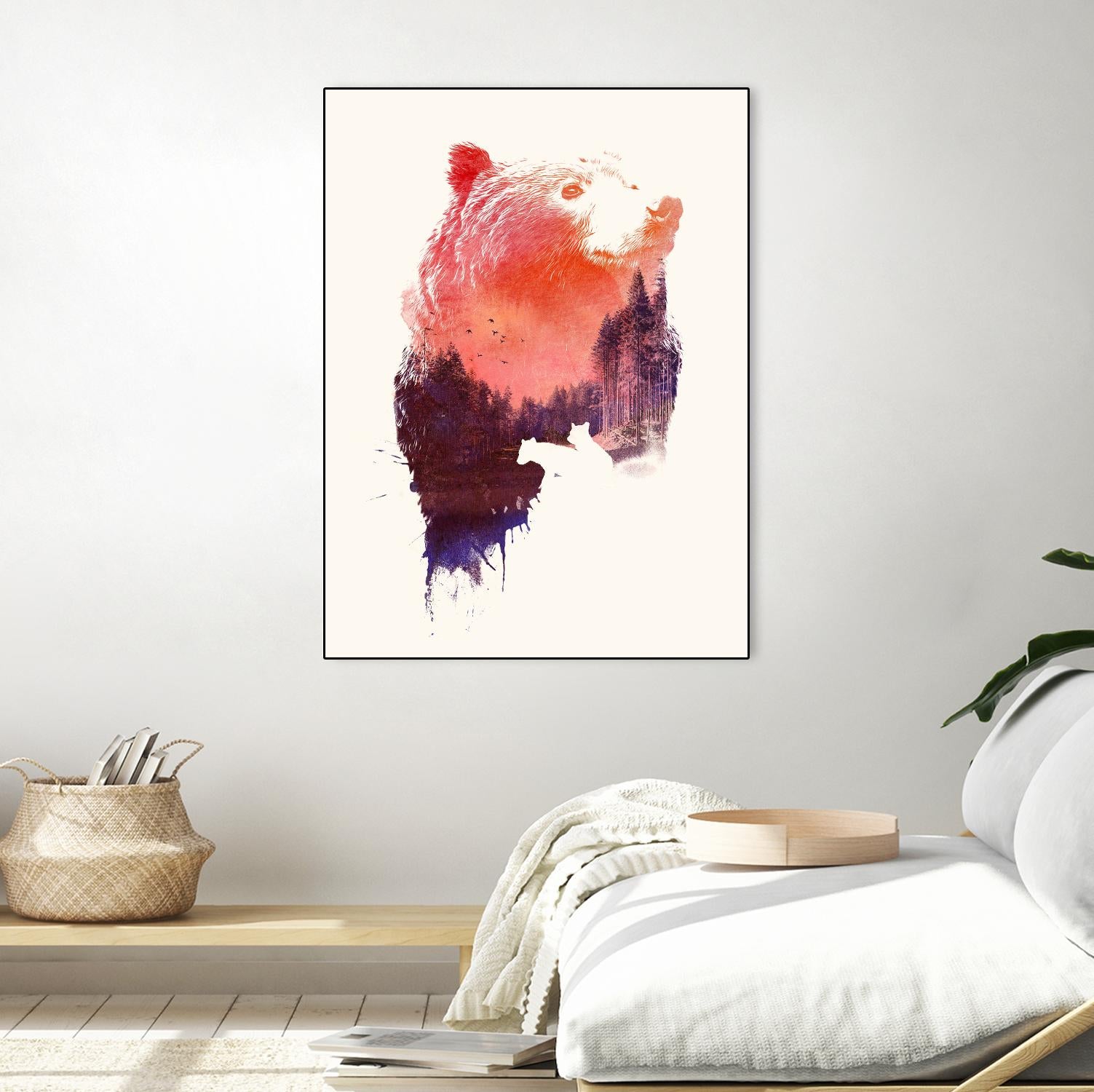 Love Forever by Robert Farkas on GIANT ART - purple animals