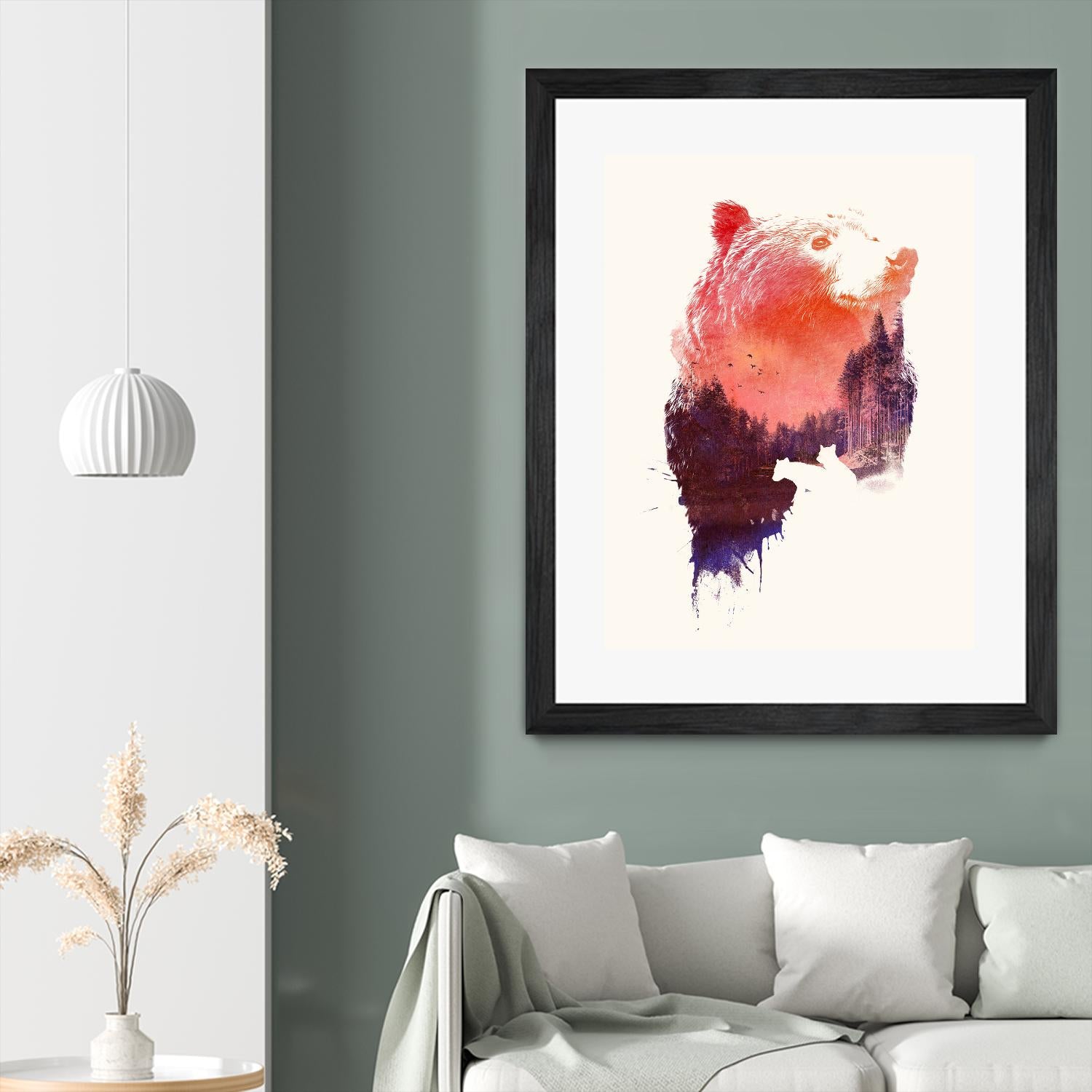 Love Forever by Robert Farkas on GIANT ART - purple animals