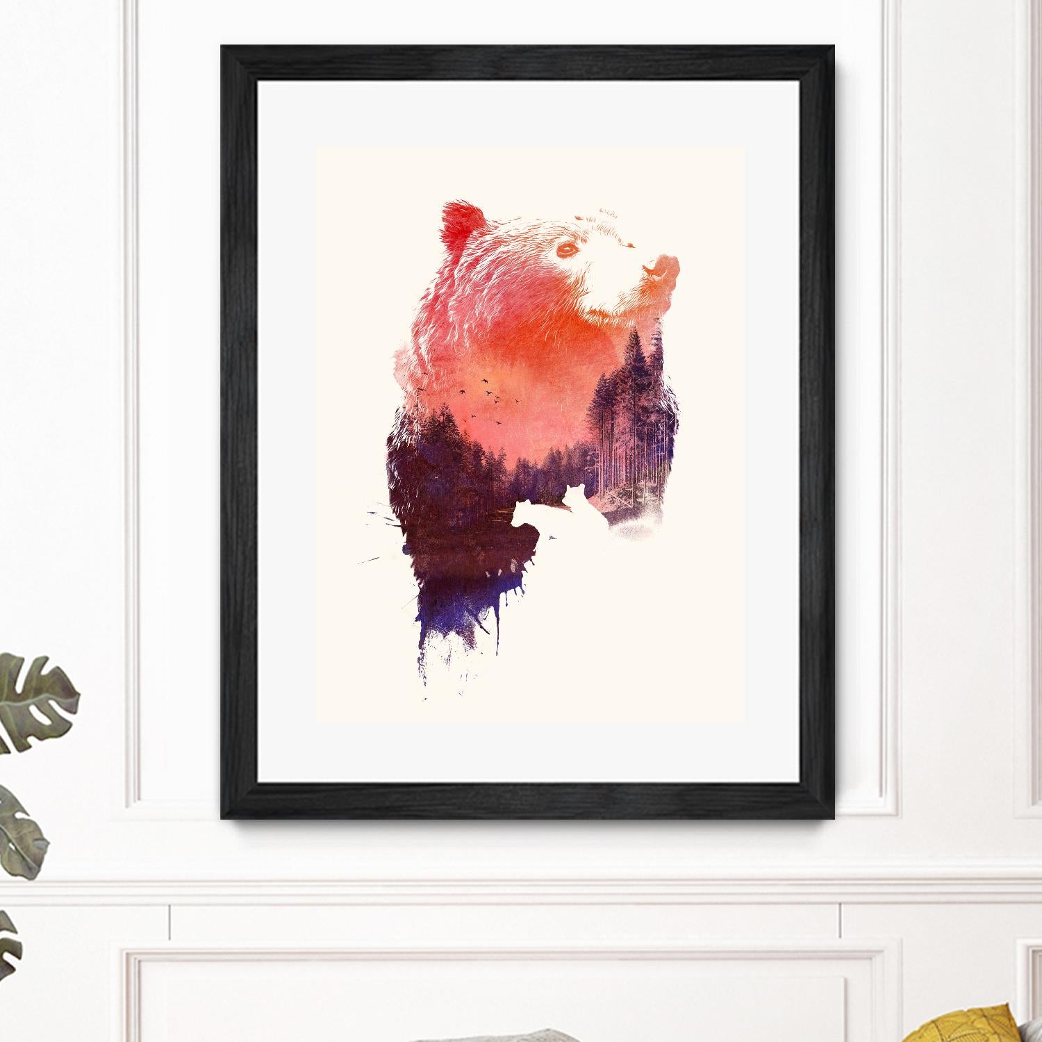 Love Forever by Robert Farkas on GIANT ART - purple animals