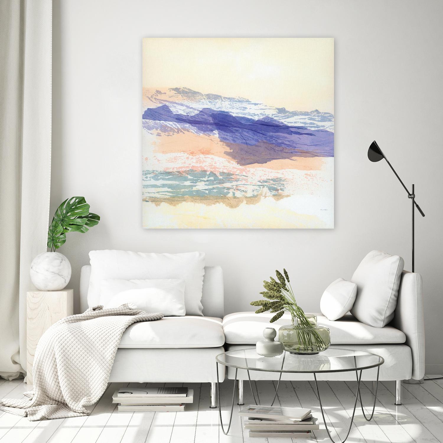 Abstract Mountain by Jan Sullivan Fowler on GIANT ART - multicolor abstracts; contemporary