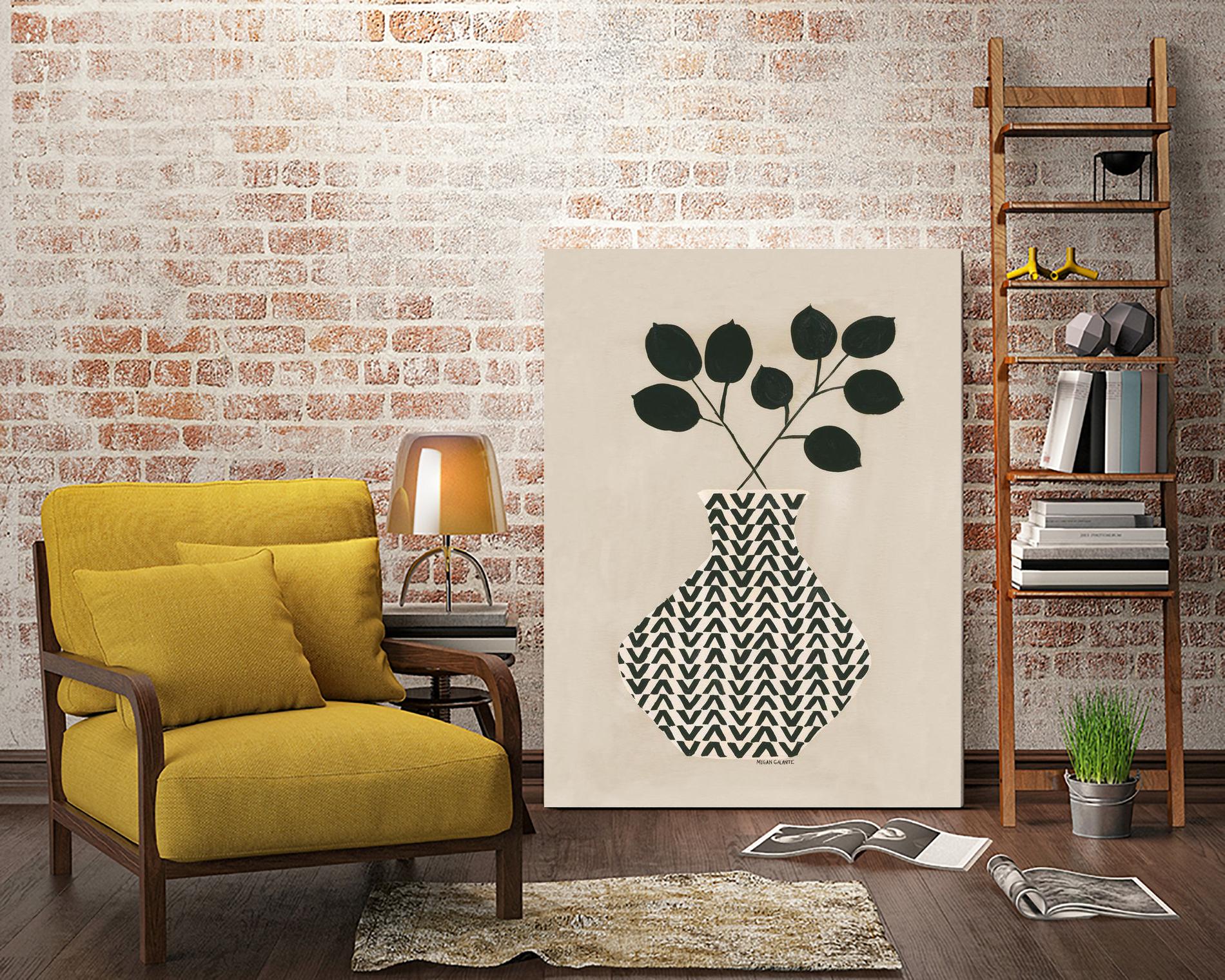 Vadim Vase by Megan Galante on GIANT ART - green contemporary, floral/still life, vases