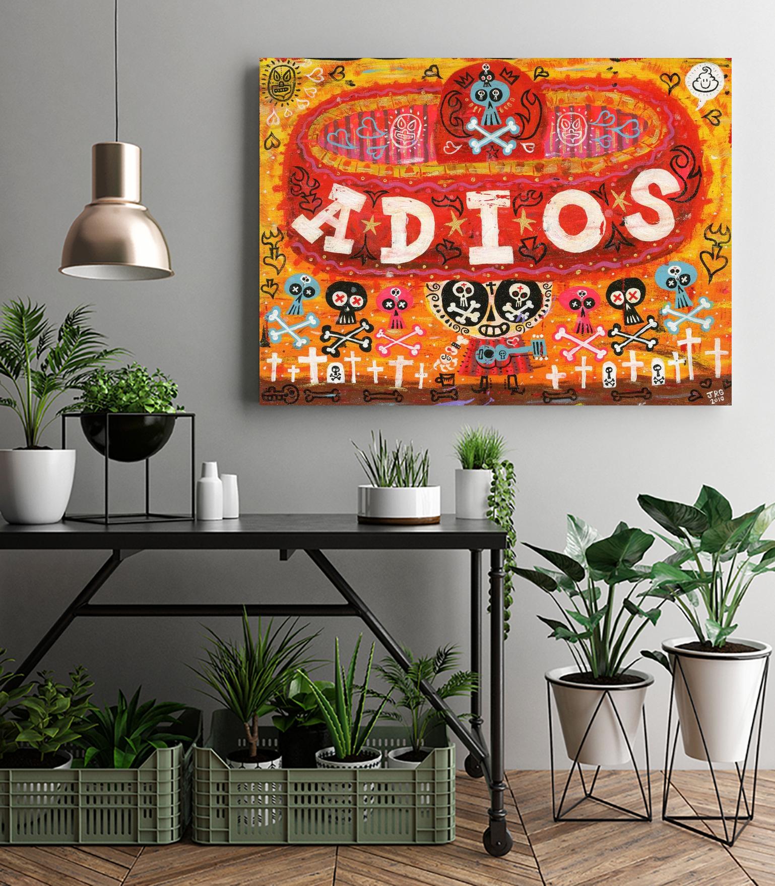 Adios Amigos by Jorge R. Gutierrez on GIANT ART - multicolor ethnic; urban/pop surrealism