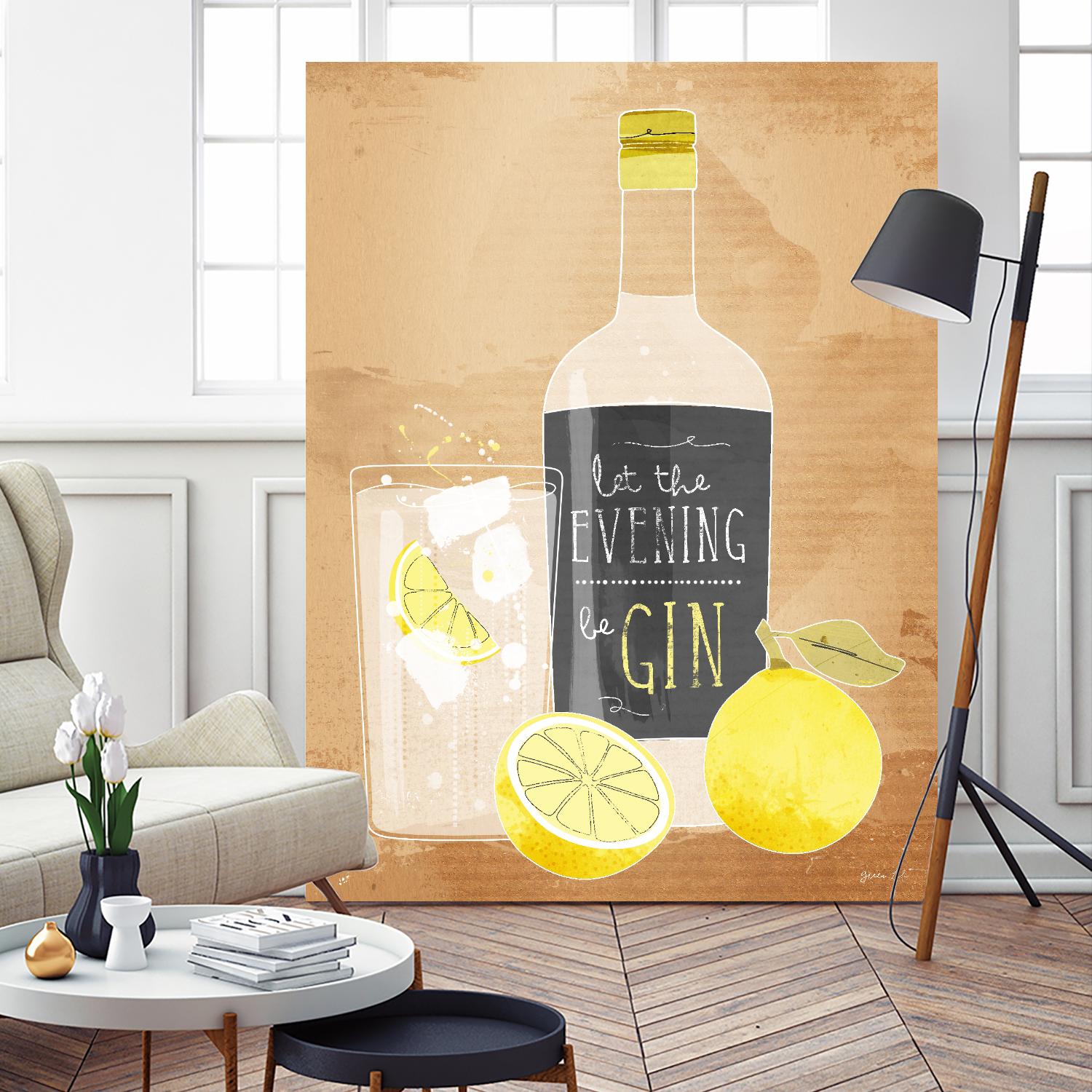 Let the Evening BeGin by Green Lili on GIANT ART - multicolor cuisine