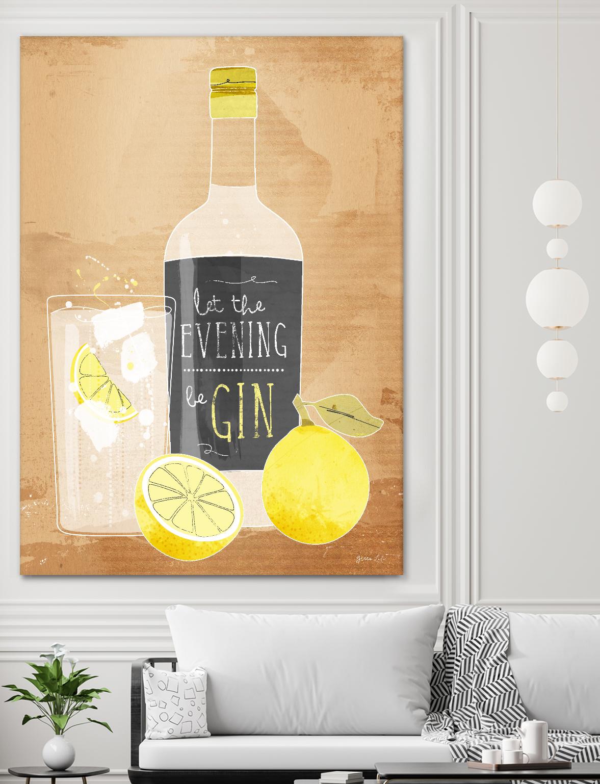 Let the Evening BeGin by Green Lili on GIANT ART - multicolor cuisine