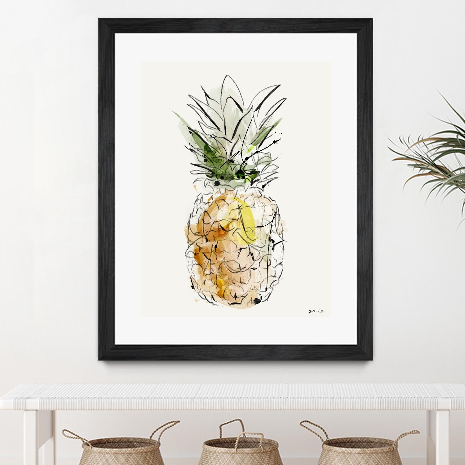 Fine Apple by Green Lili on GIANT ART - multicolor contemporary; cuisine