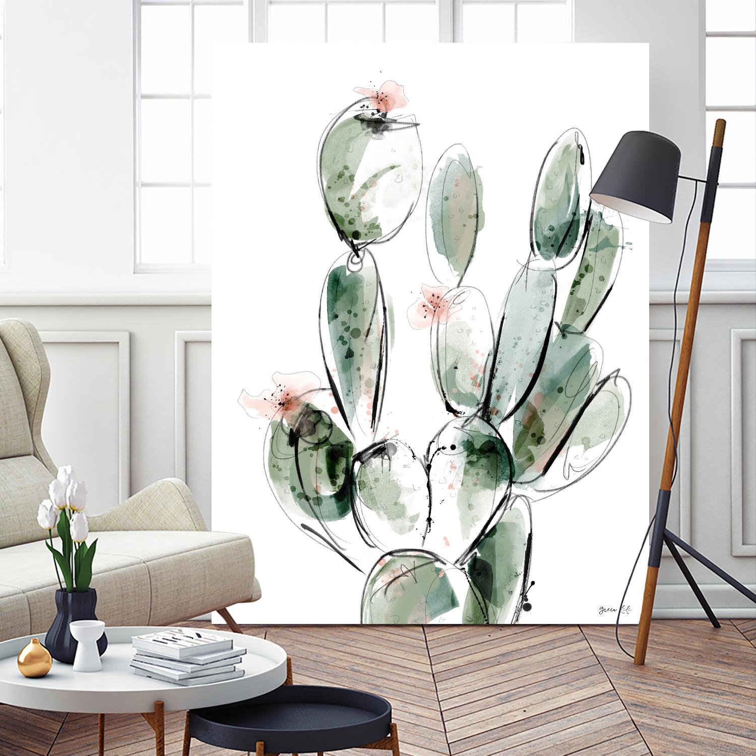 Prickly Pear by Green Lili on GIANT ART - multicolor contemporary